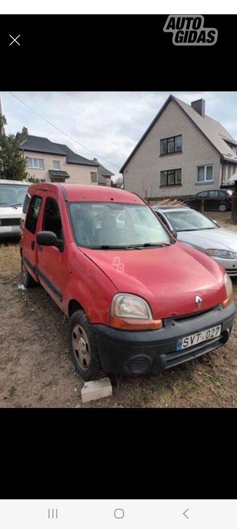 Renault Kangoo I 2002 m dalys