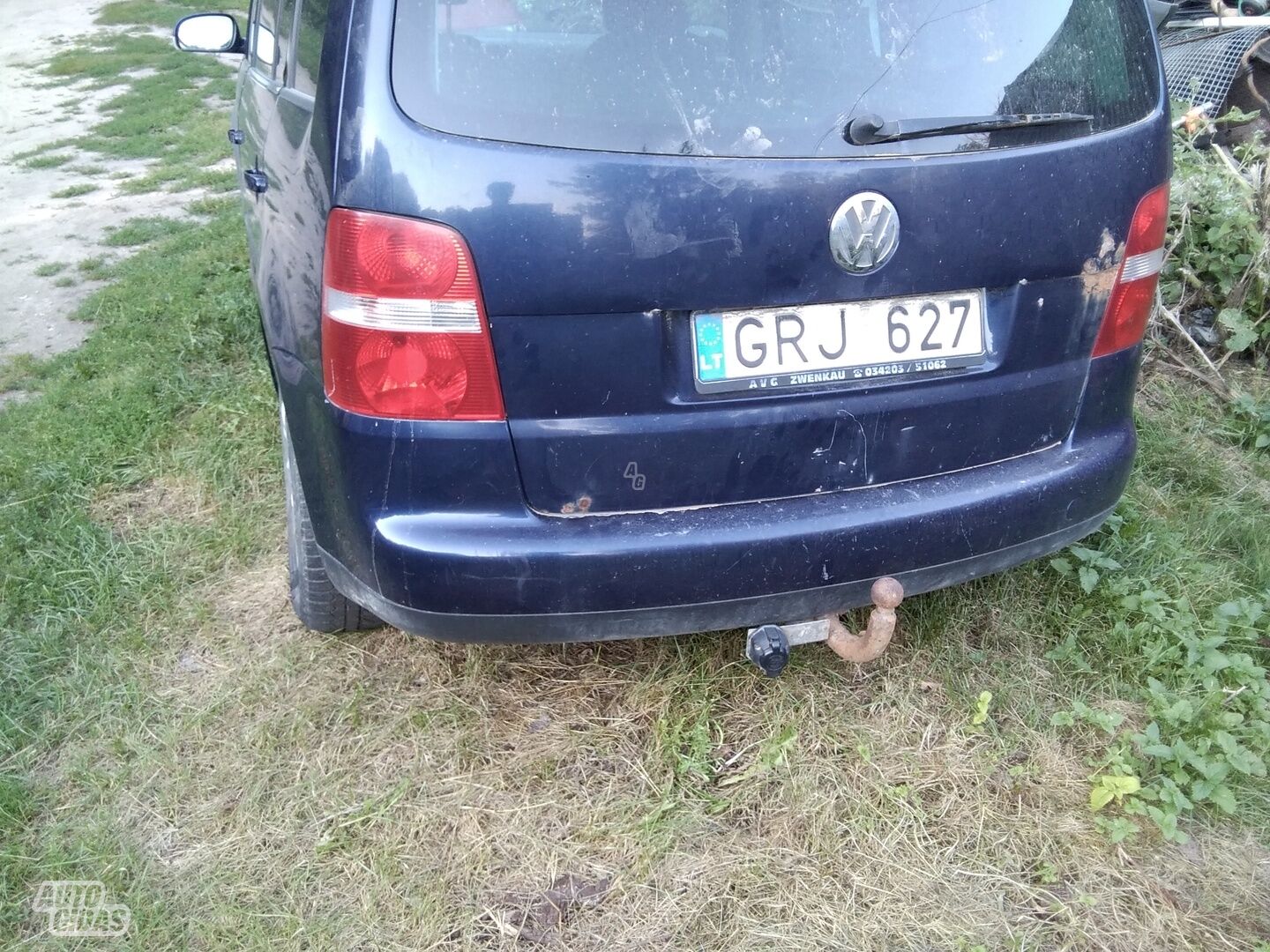 Volkswagen Touran 2004 m dalys