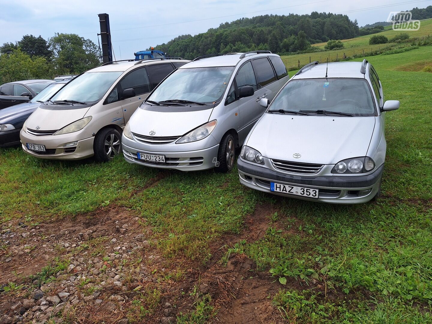 Toyota Previa 2000 г Минивэн