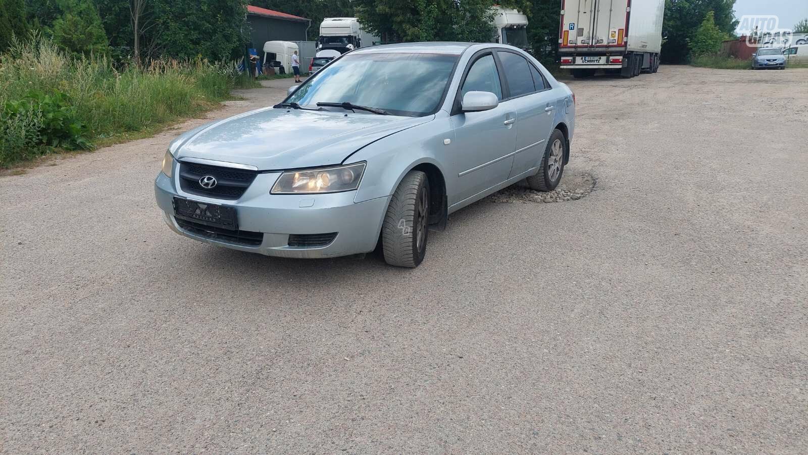 Hyundai Sonata 2007 m dalys