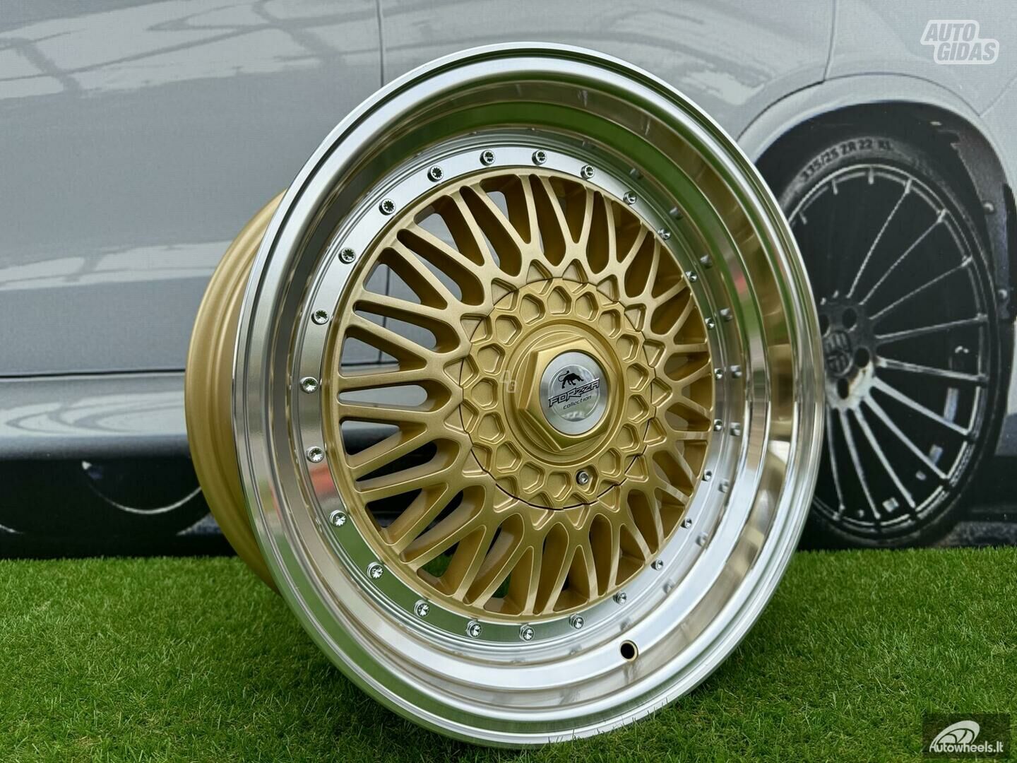 Forzza Forzza Malm MB VW Audi Gold light alloy R16 rims