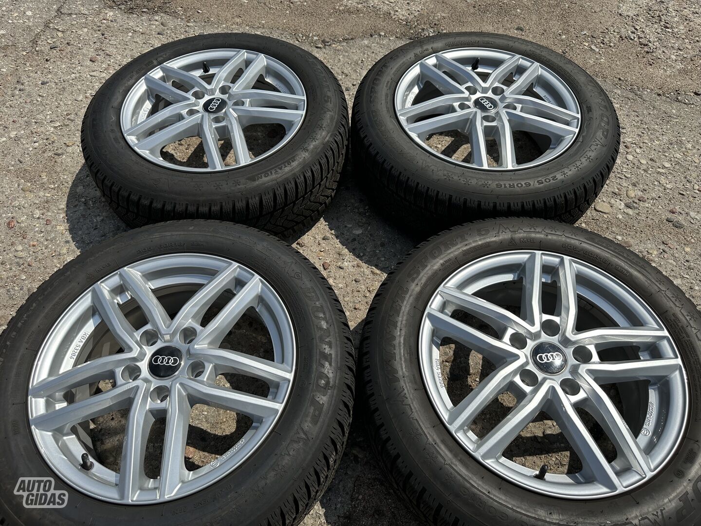 Audi Siunciam, 6,5J ET46 light alloy R16 rims