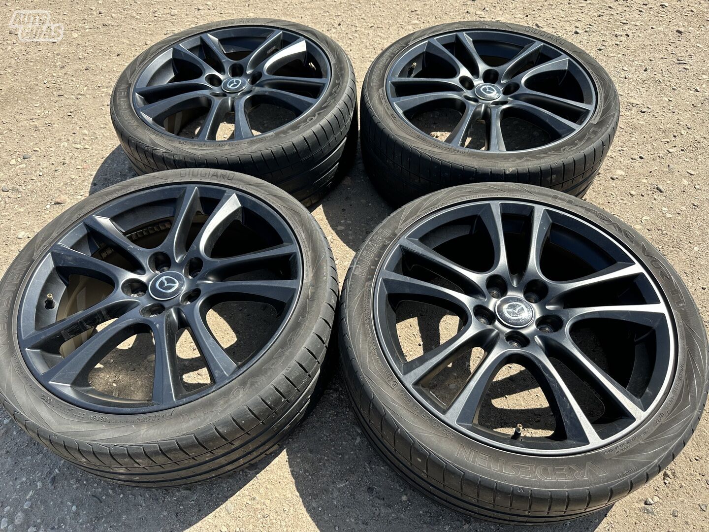 Mazda Siunciam, 7,5J ET50 light alloy R18 rims