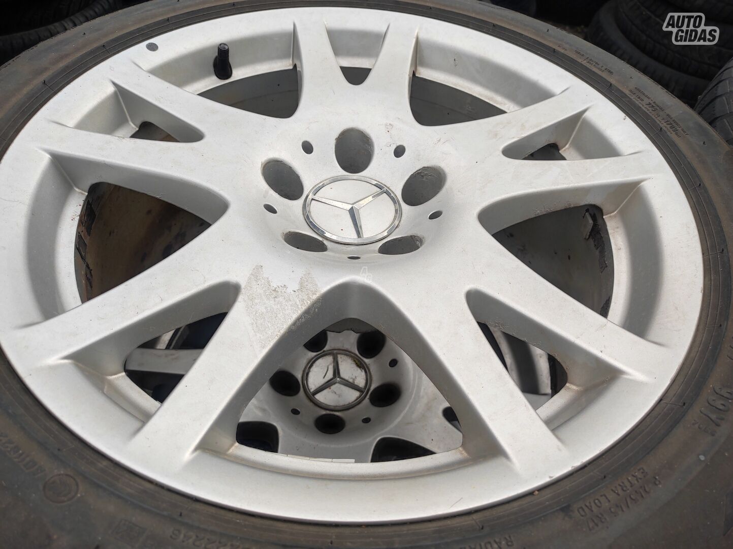 Mercedes-Benz cls CLS 300 light alloy R17 rims