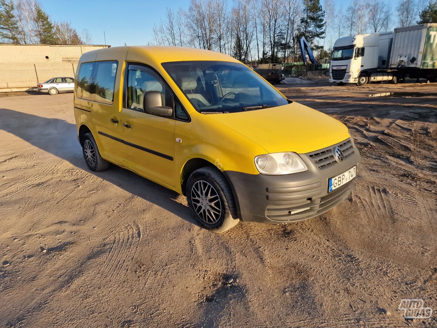 Volkswagen Caddy 2009 m Vienatūris