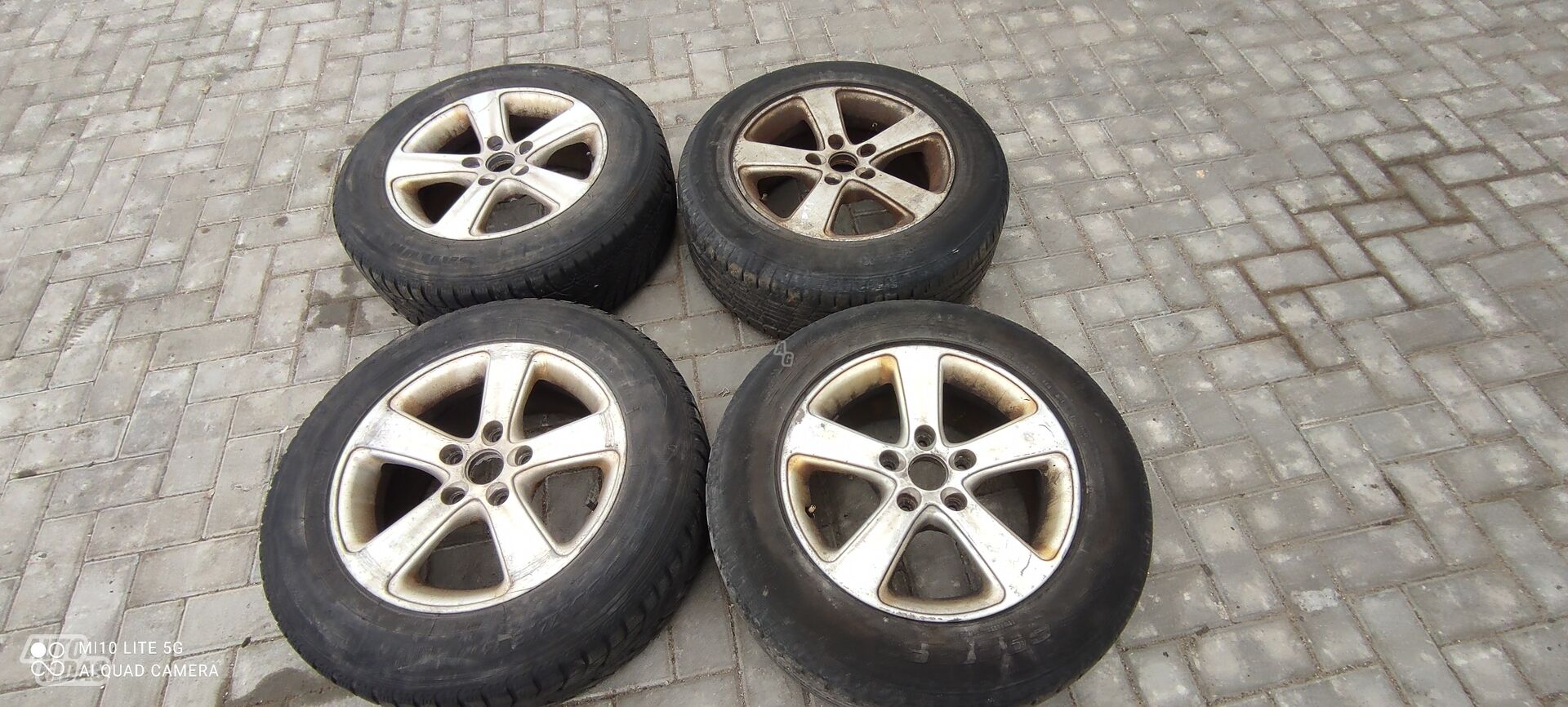 Transporter light alloy R16 rims