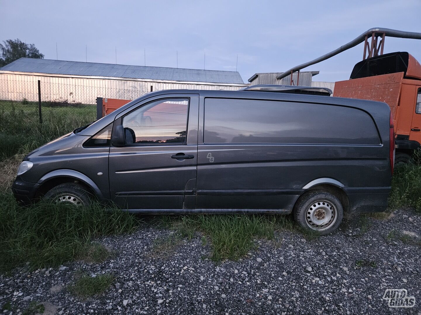 Mercedes-Benz Vito 2007 г Грузовой микроавтобус