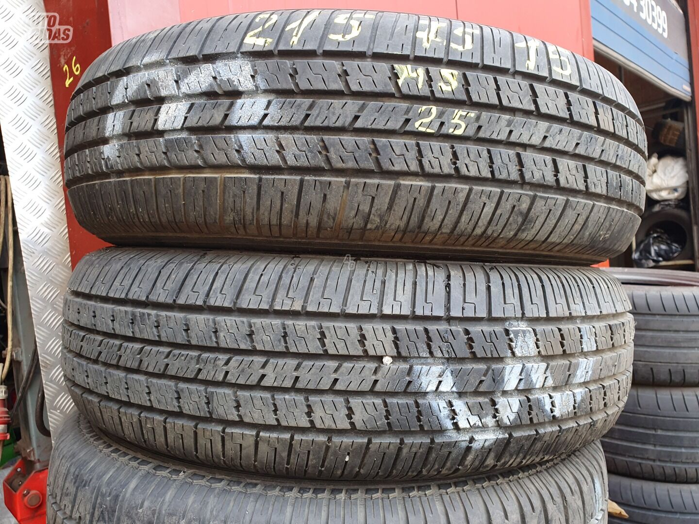 R15 summer tyres passanger car