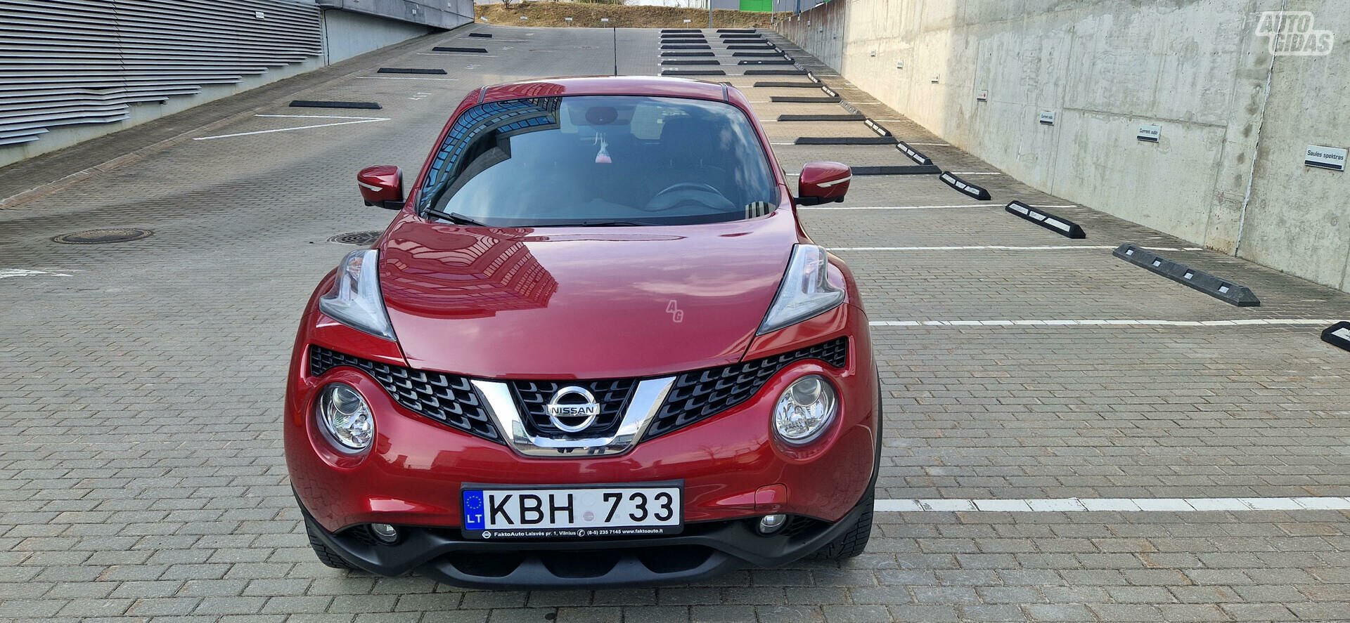 Nissan Juke 2017 m Visureigis / Krosoveris