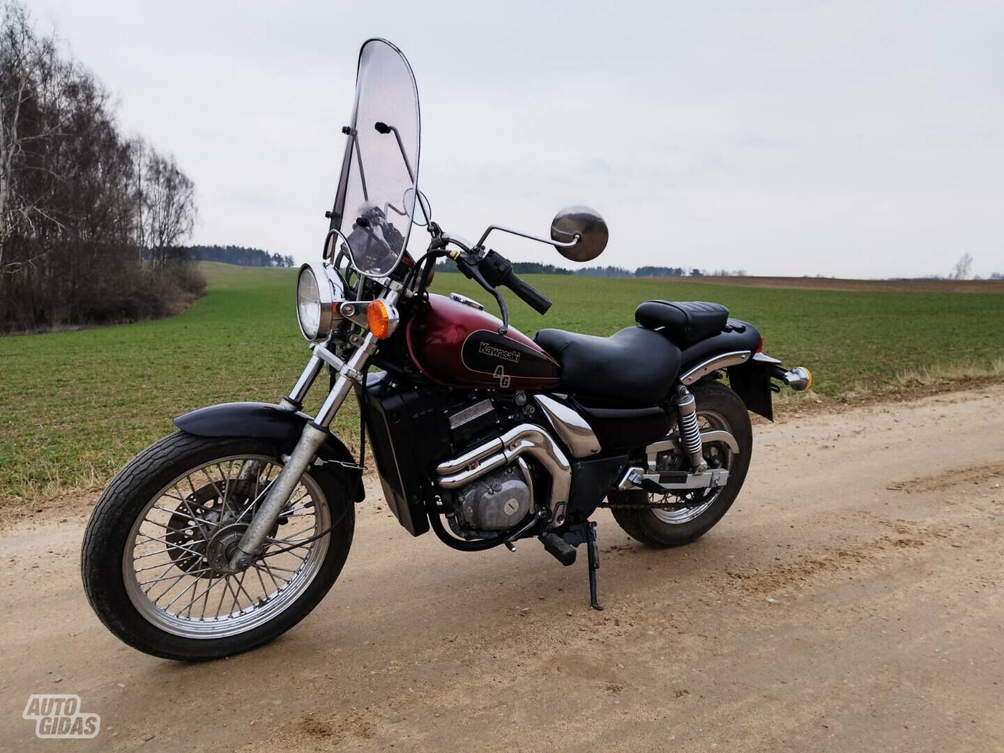 Kawasaki EN 2001 m Čioperis / Cruiser / Custom motociklas