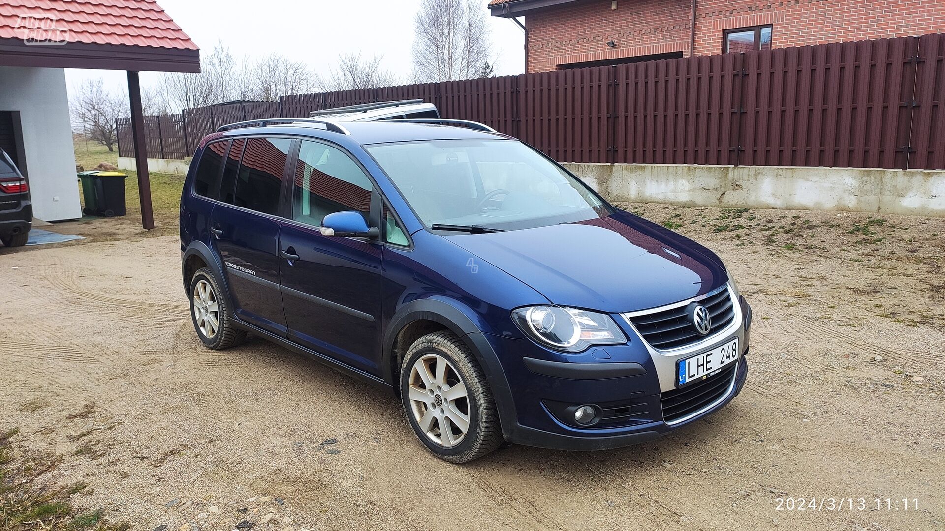 Volkswagen Cross Touran 2007 m Vienatūris