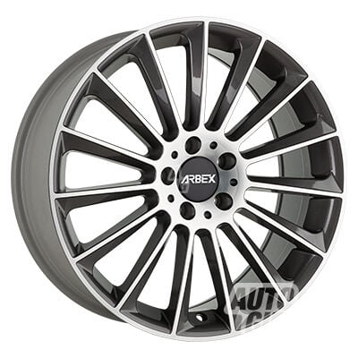 Kitas Arbex 6 Titan Polished light alloy R18 rims