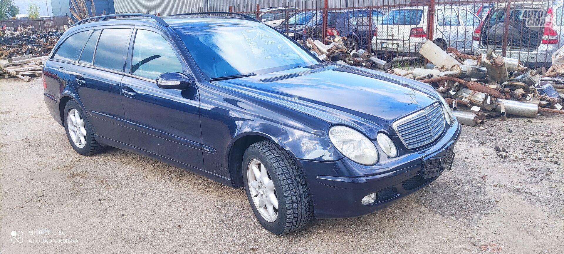 Mercedes-Benz E 270 2004 m dalys