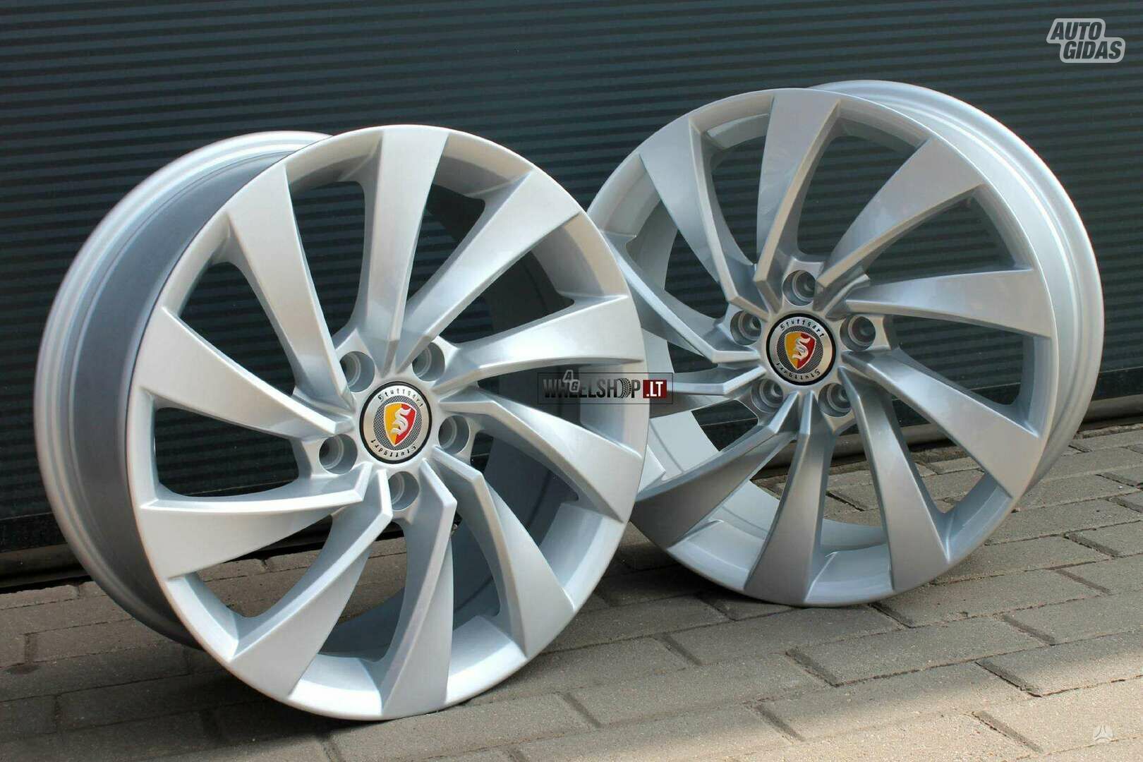 Volkswagen EU-B5083 Rosario Style Silver light alloy R18 rims