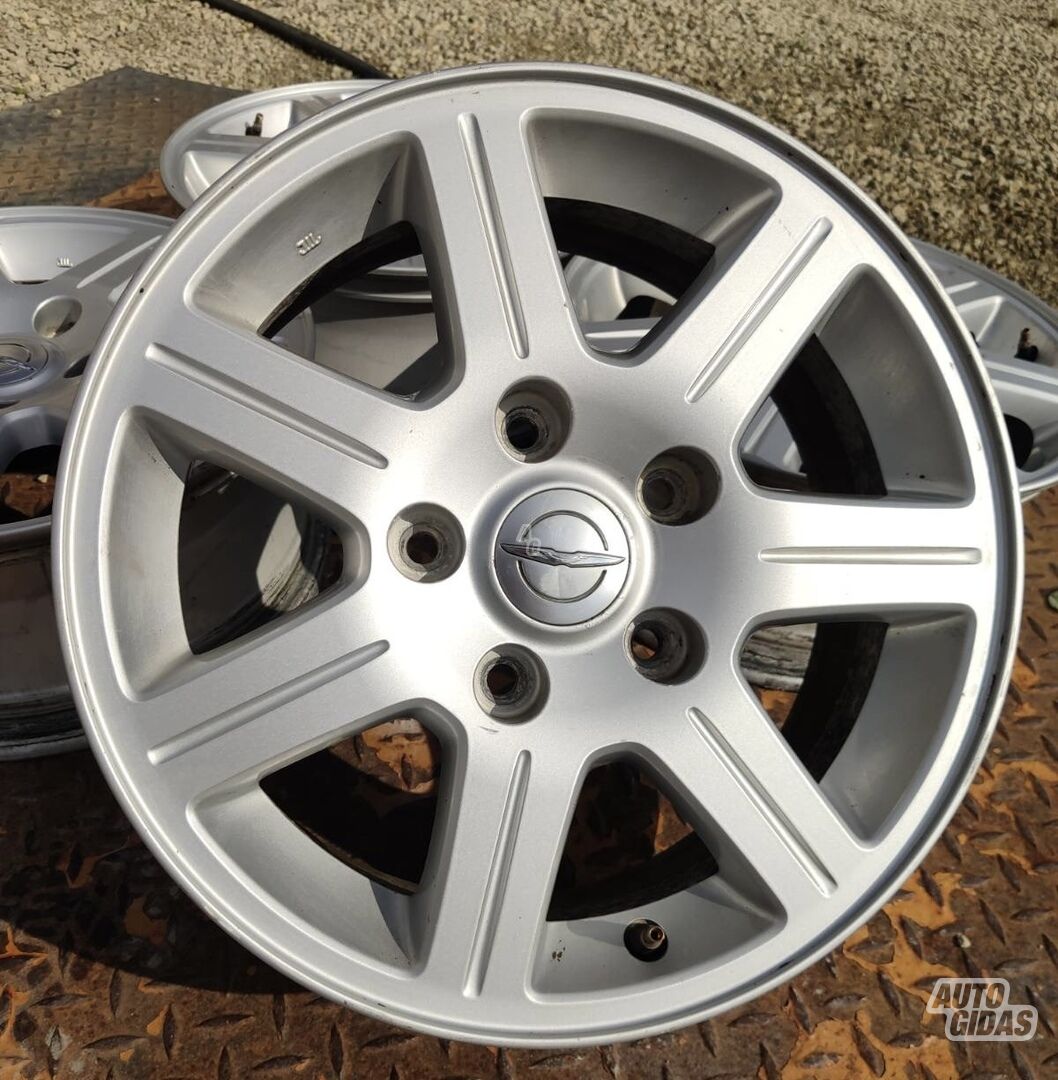 Light alloy R16 rims