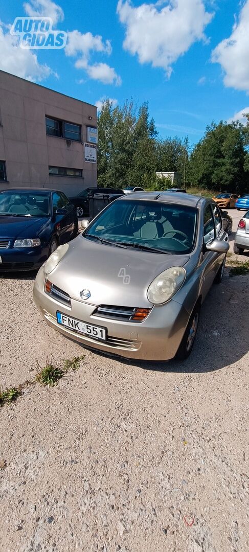 Nissan Micra 2003 m Hečbekas