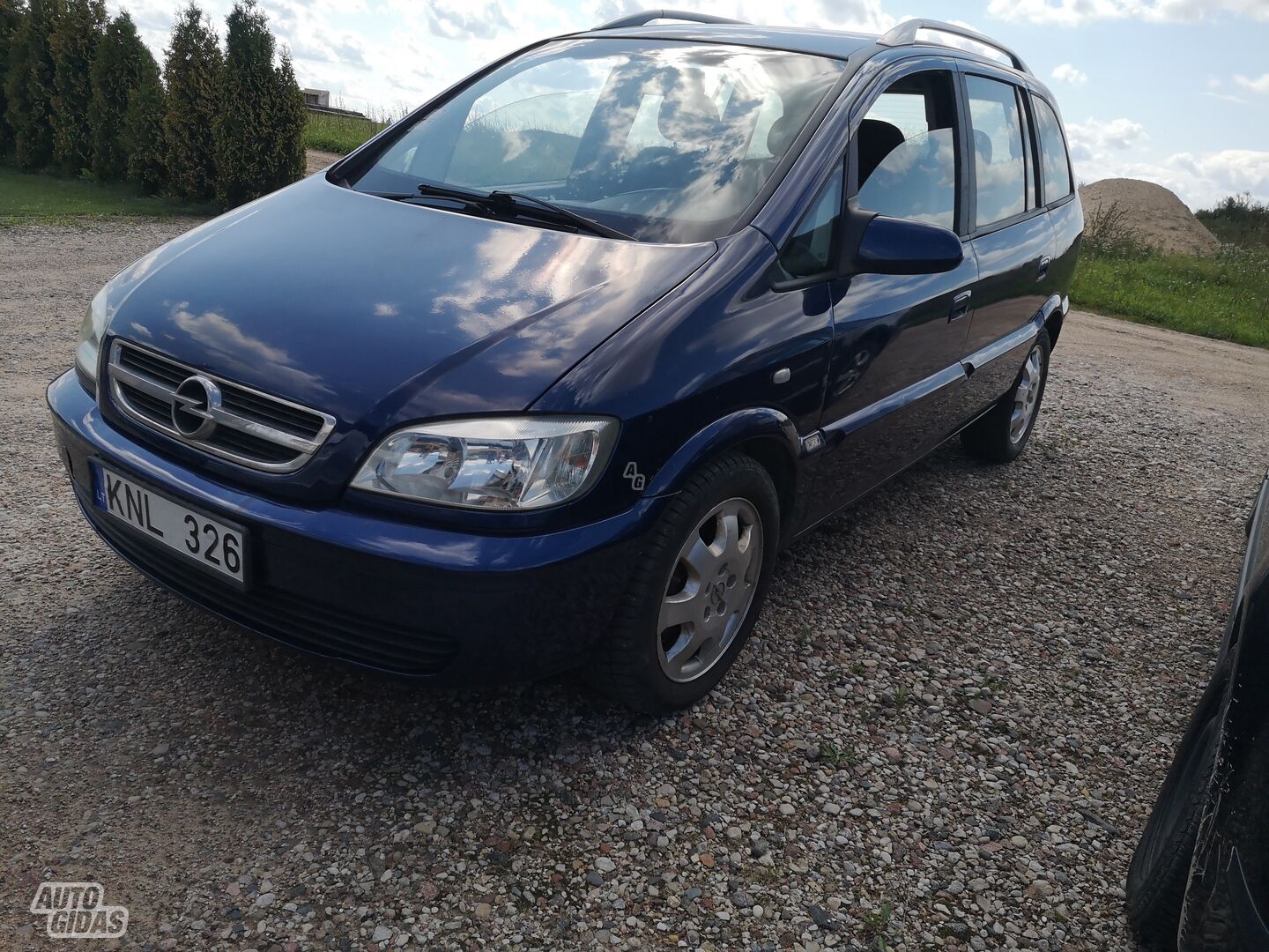 Opel Zafira 2004 m Vienatūris