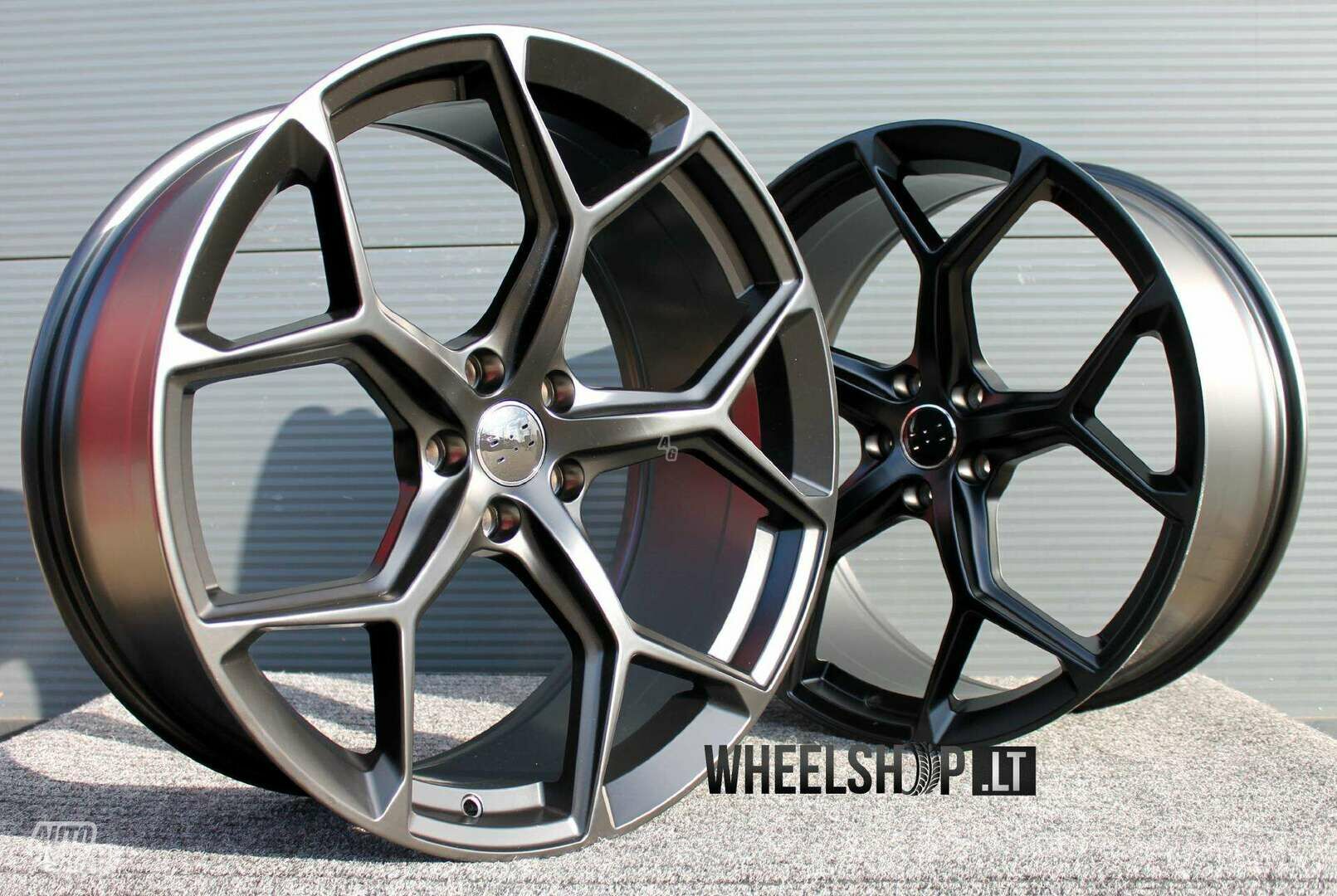 EU-I5598 Black Half Matt rims