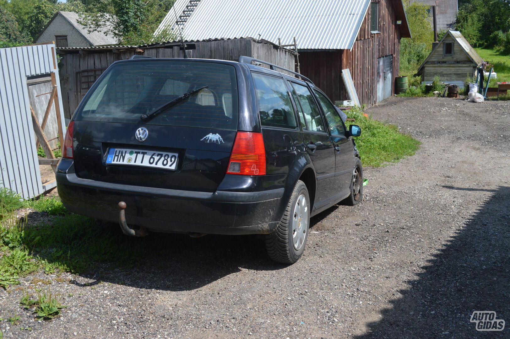 Volkswagen Golf 2001 m dalys