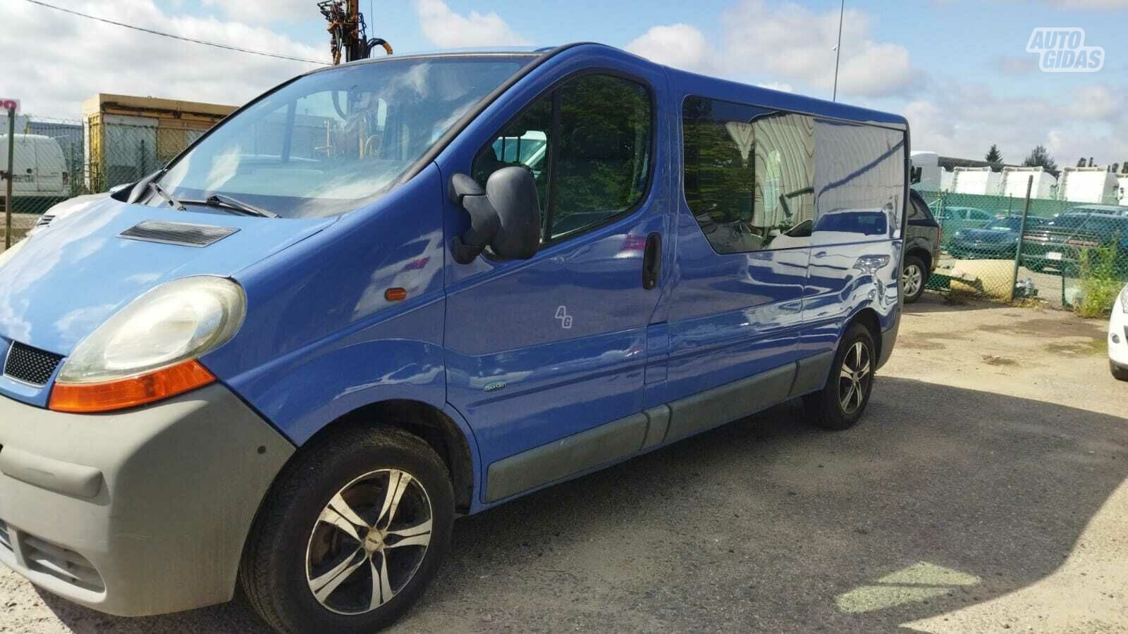 Renault Trafic 2005 m Krovininis mikroautobusas