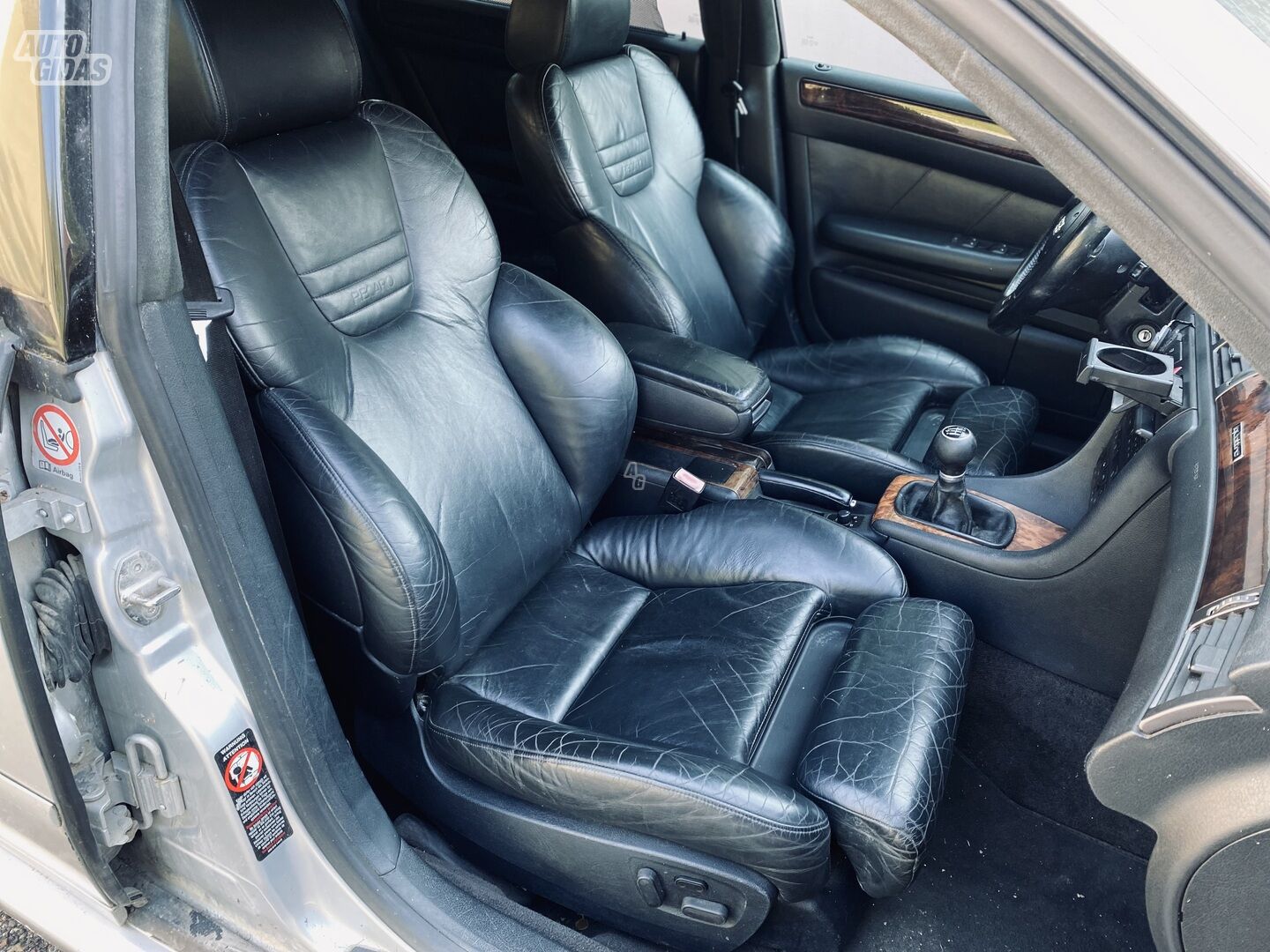 Audi S6 C5 4.2 Mechanas, recaro 2000 m dalys