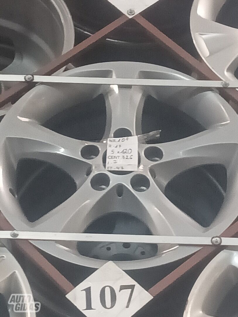 Nr107 light alloy R17 rims