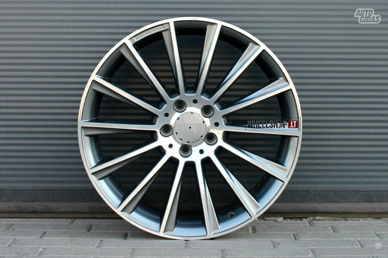 AMG EU-B1048 Grey Polish rims