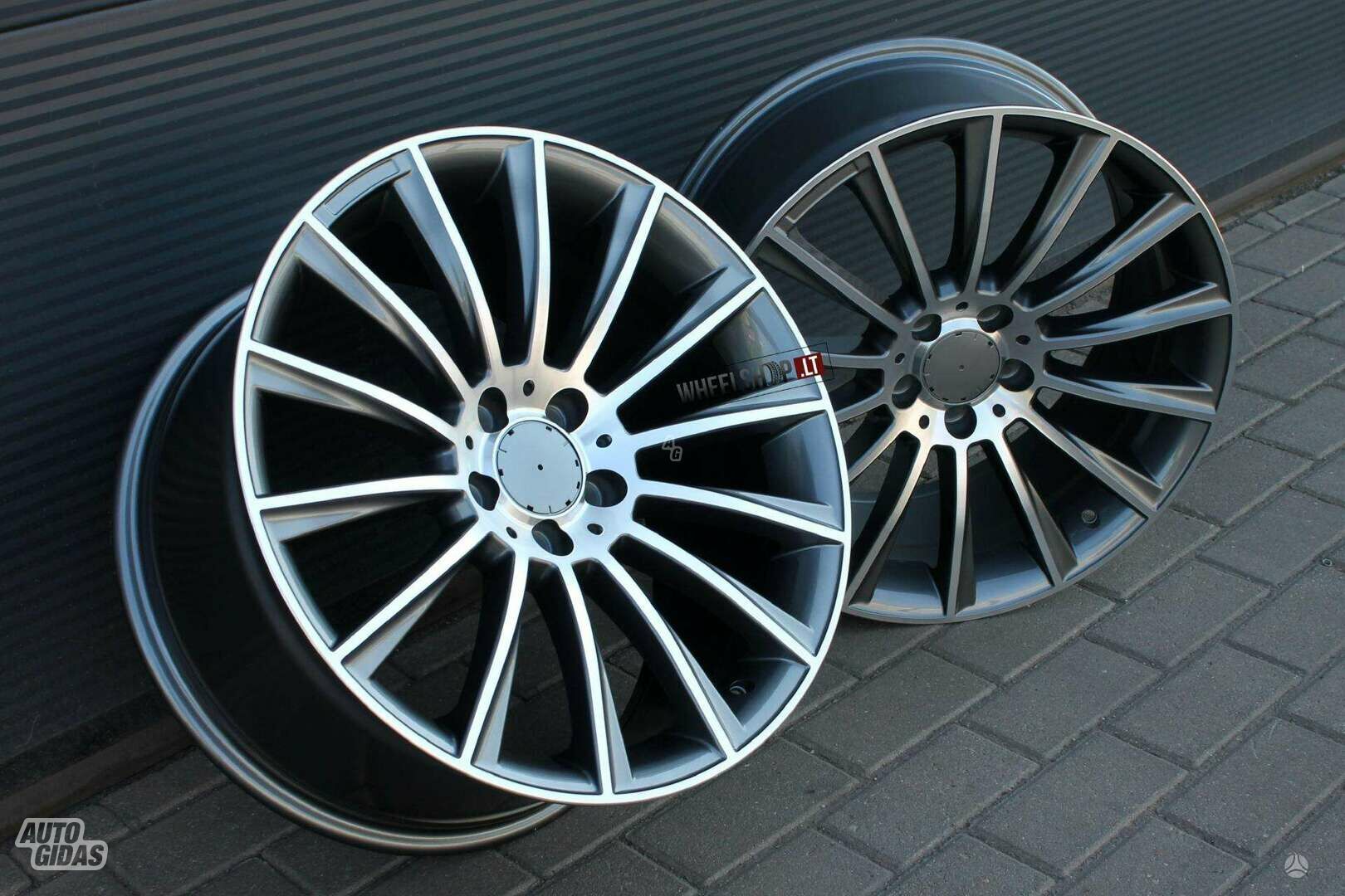 AMG EU-B1048 Grey Polish rims