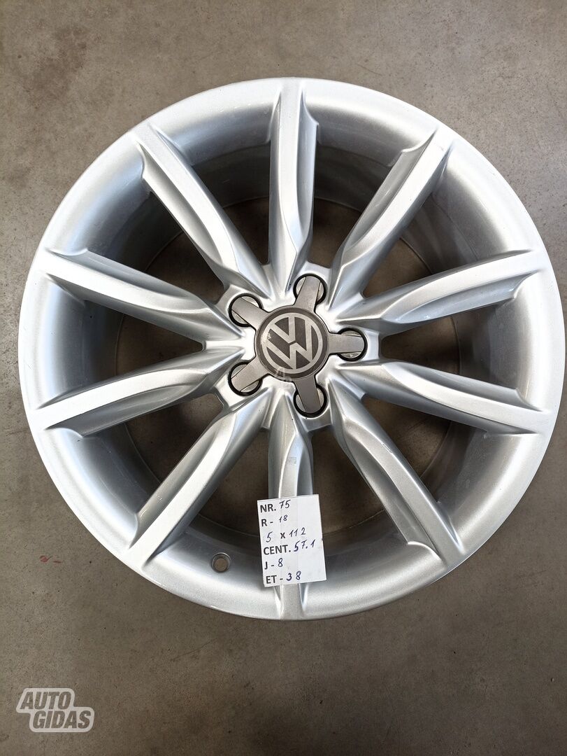 Audi NR75 light alloy R18 rims