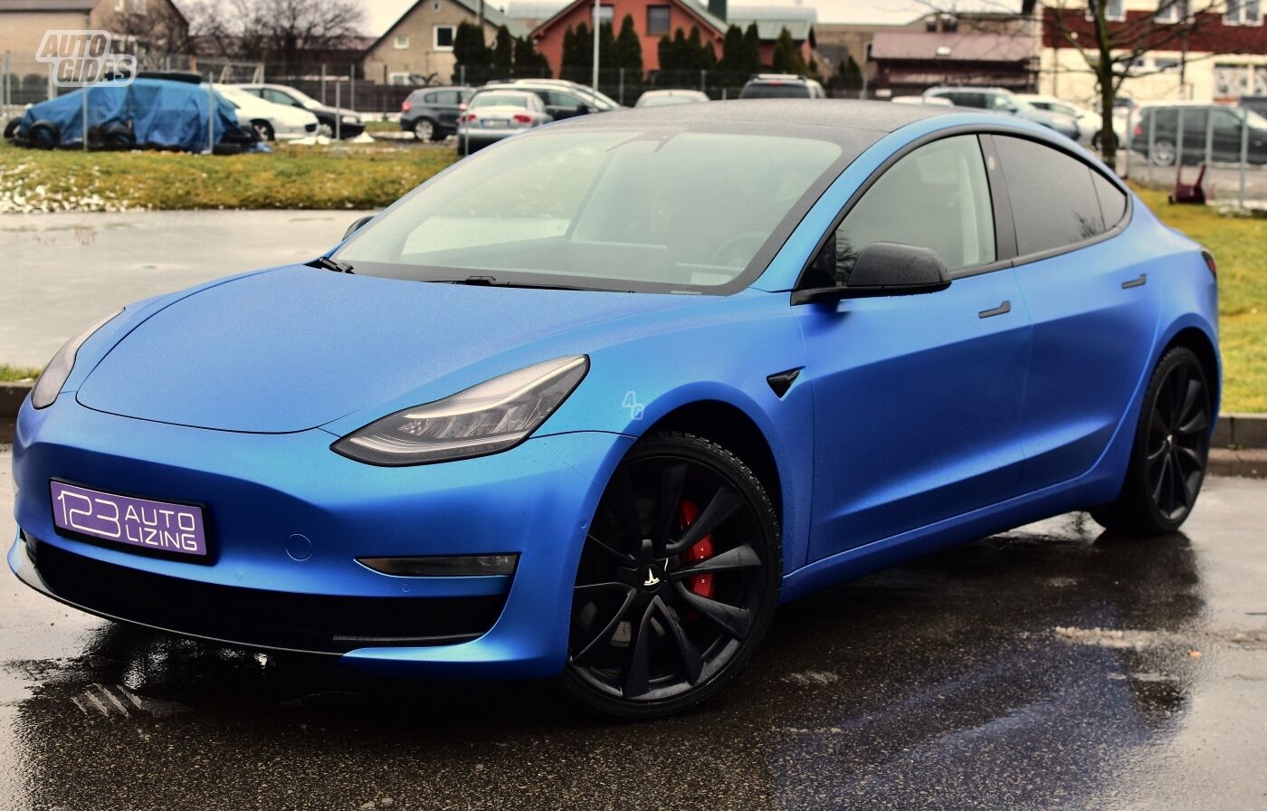 Tesla Model 3 2020 m Hečbekas