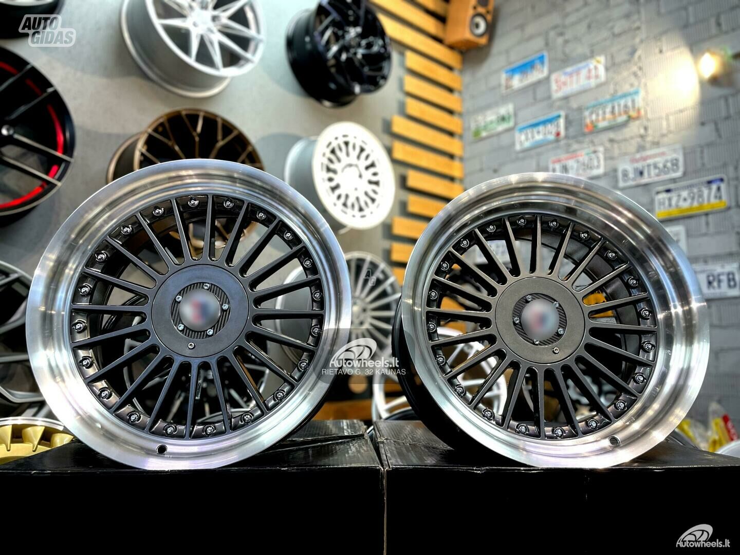 Autowheels Alpina Classic E30 JDM Grey light alloy R17 rims