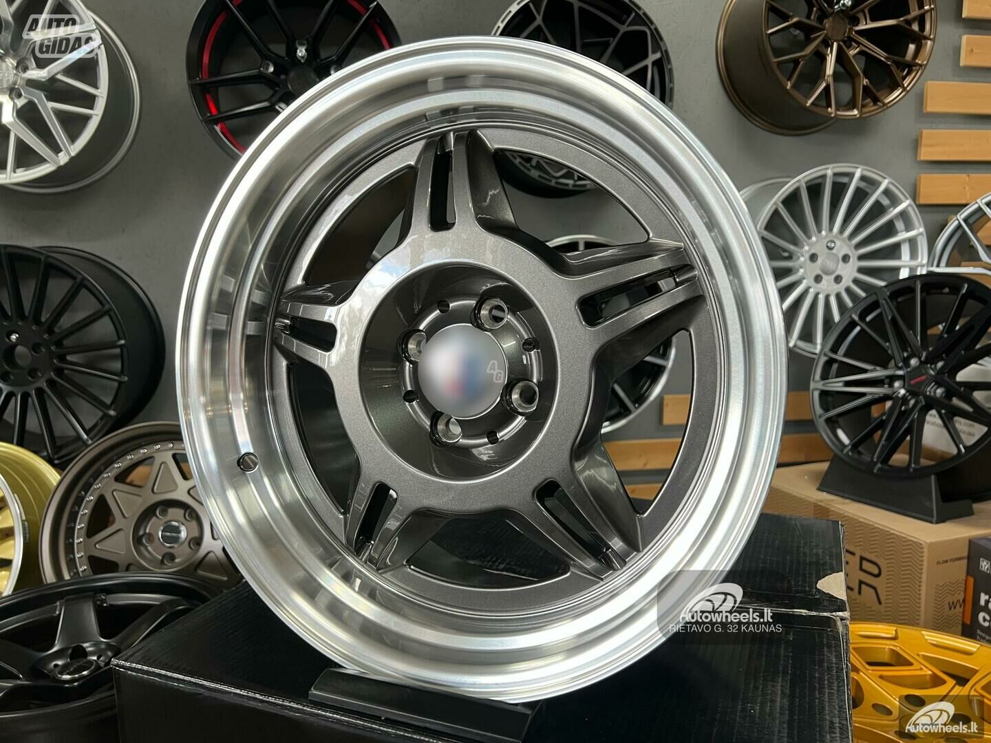 Autowheels Alpina Spyder E30 JDM Grey light alloy R17 rims