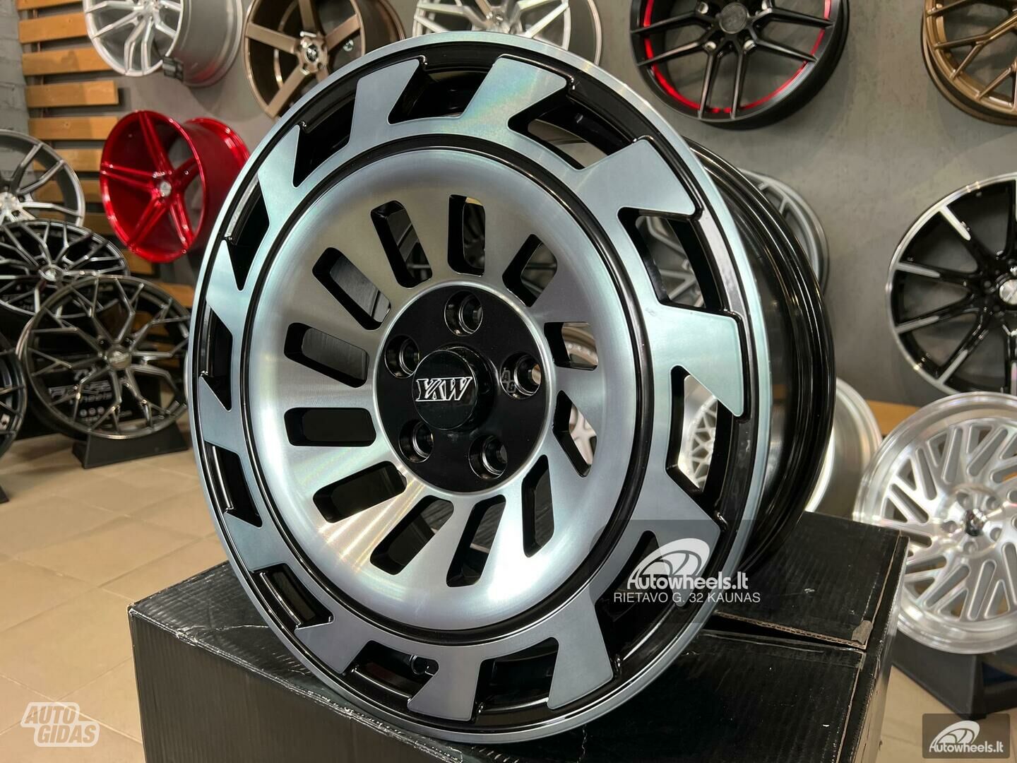 Autowheels Rotiform style Audi VW Black литые R17 диски