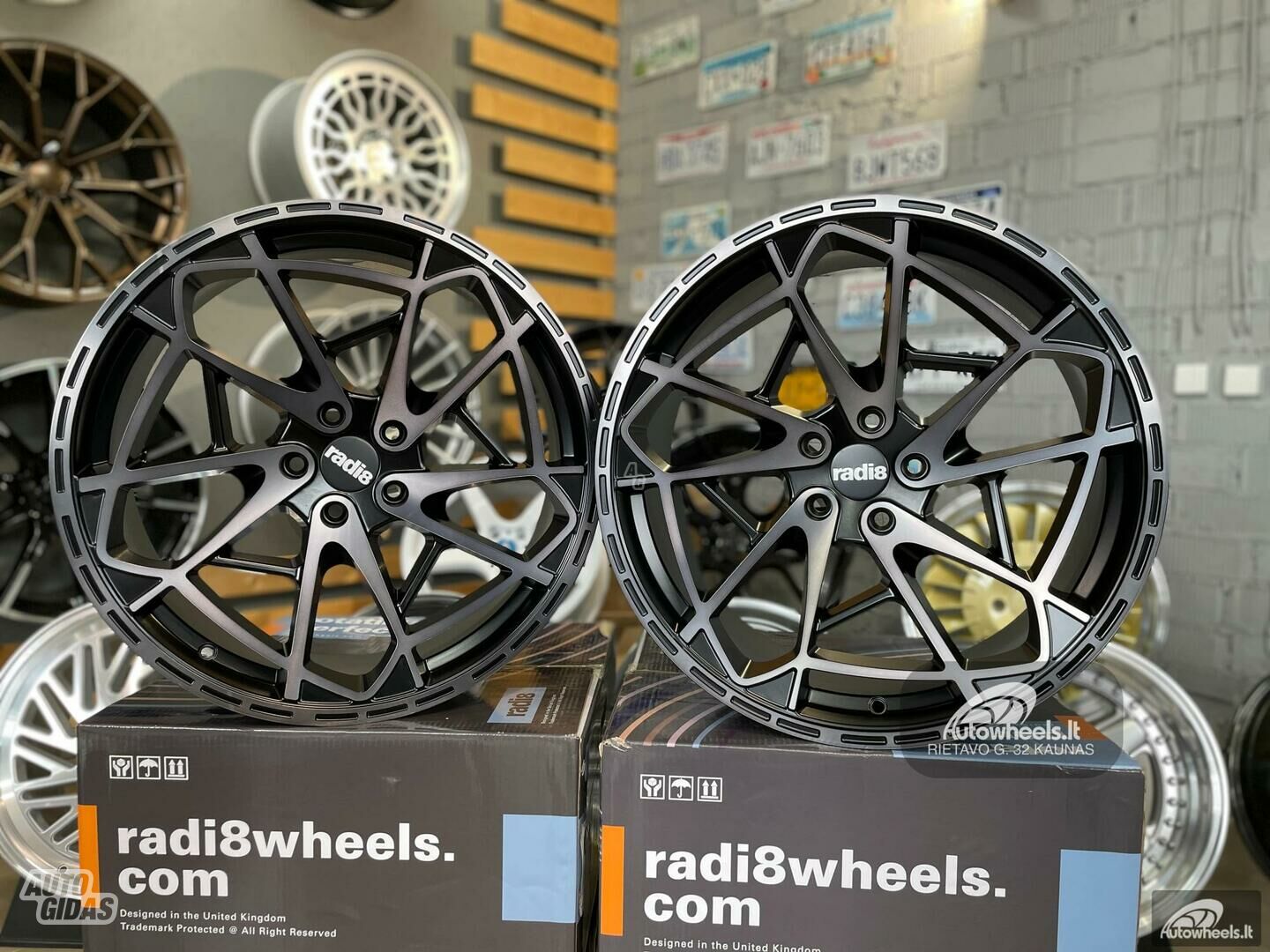 Autowheels Radi8 R8HS9 Style Audi, VW, MB light alloy R19 rims