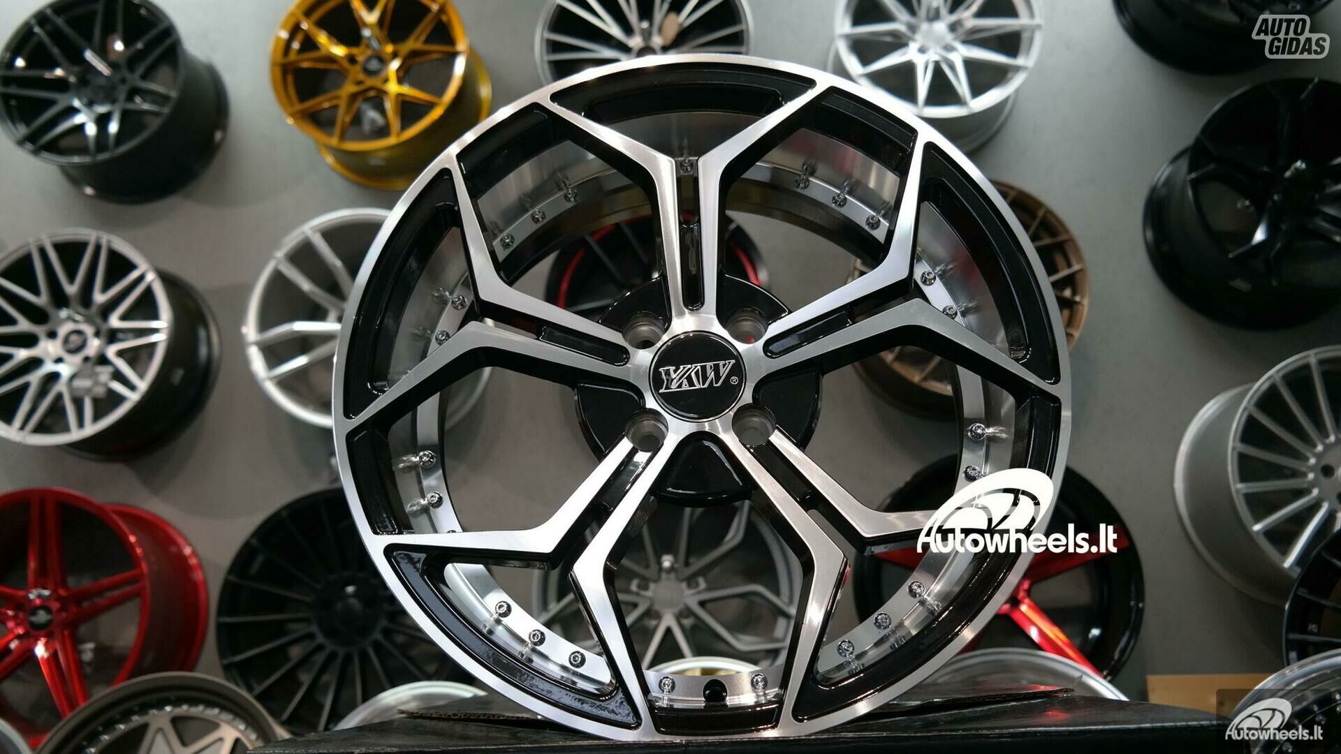 Autowheels Modern Snowflake VW JDM light alloy R17 rims