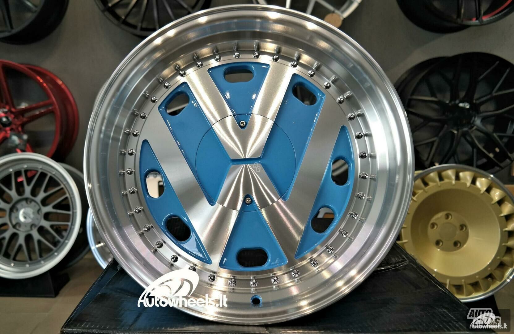 Autowheels VW Classic Style Audi Blue литые R17 диски