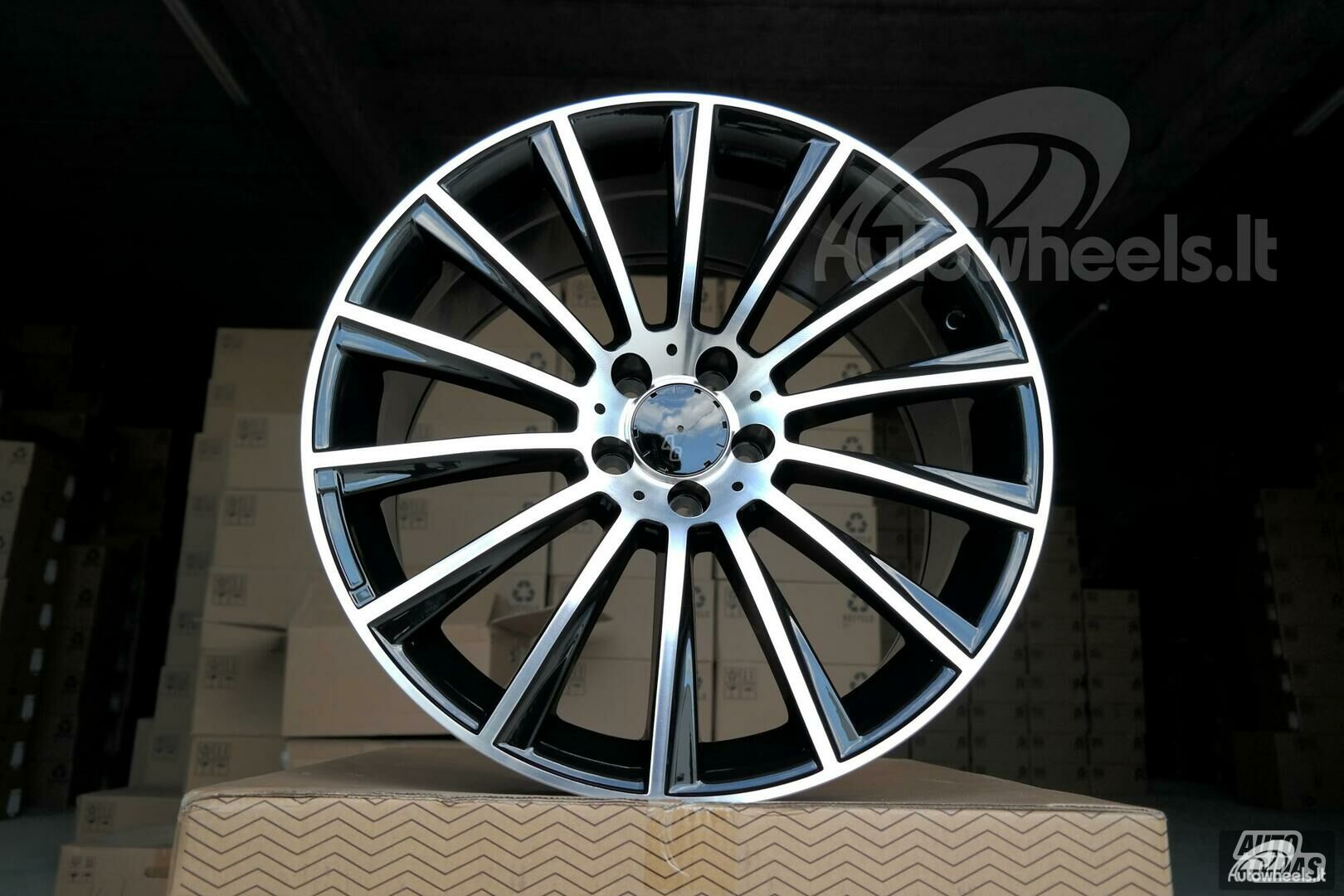 Autowheels Mercedes 14Spoke style 7.5 8.5 lengvojo lydinio R19 ratlankiai