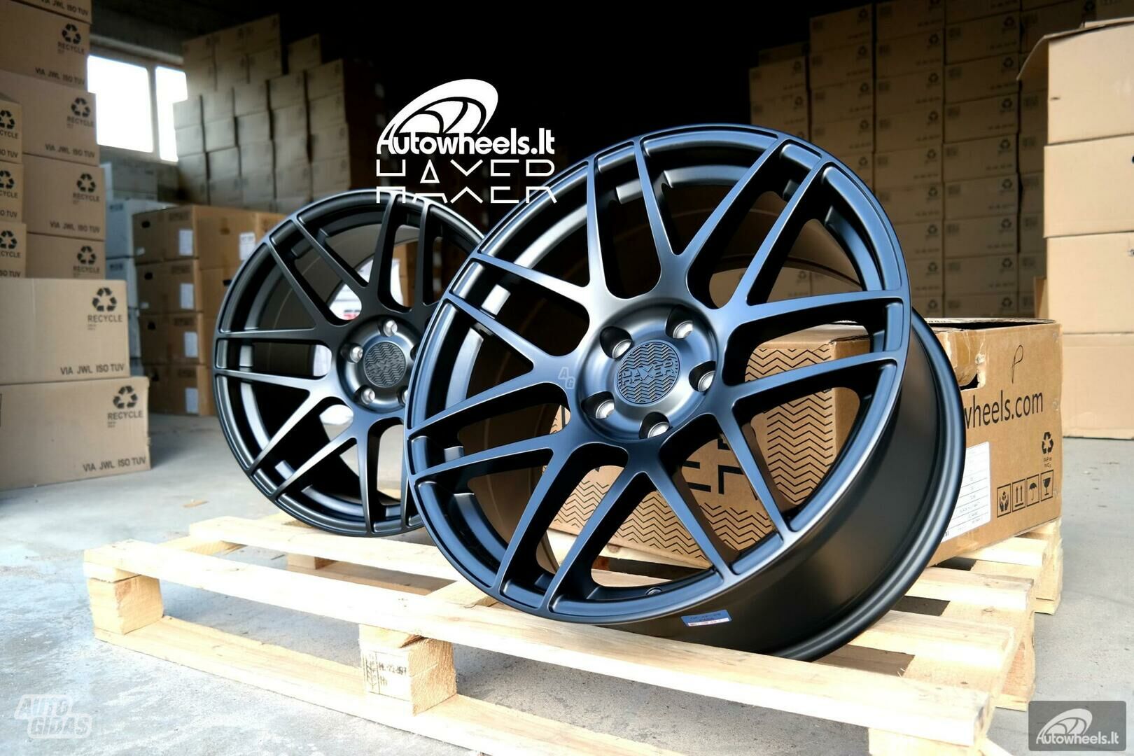 Autowheels Haxer HX020 Audi, Mercedes, VW lengvojo lydinio R19 ratlankiai