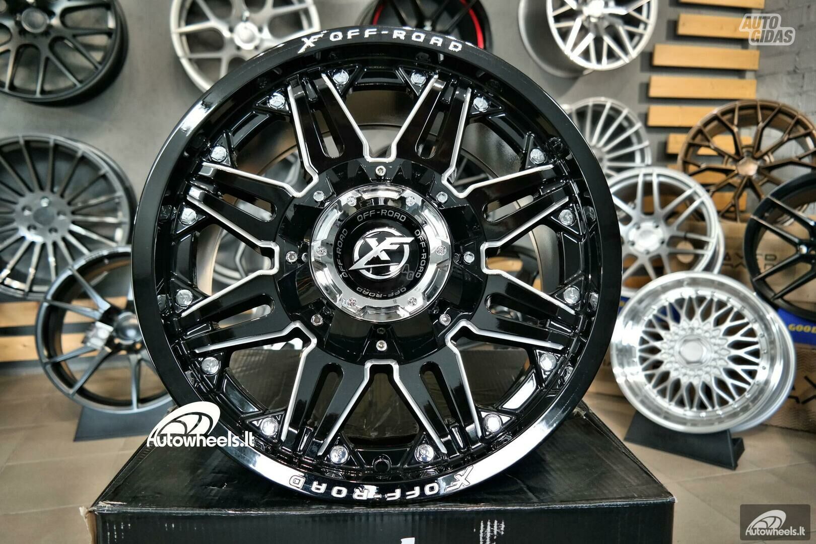 Autowheels 4X4 XF Off Road VW Amarock lengvojo lydinio R18 ratlankiai