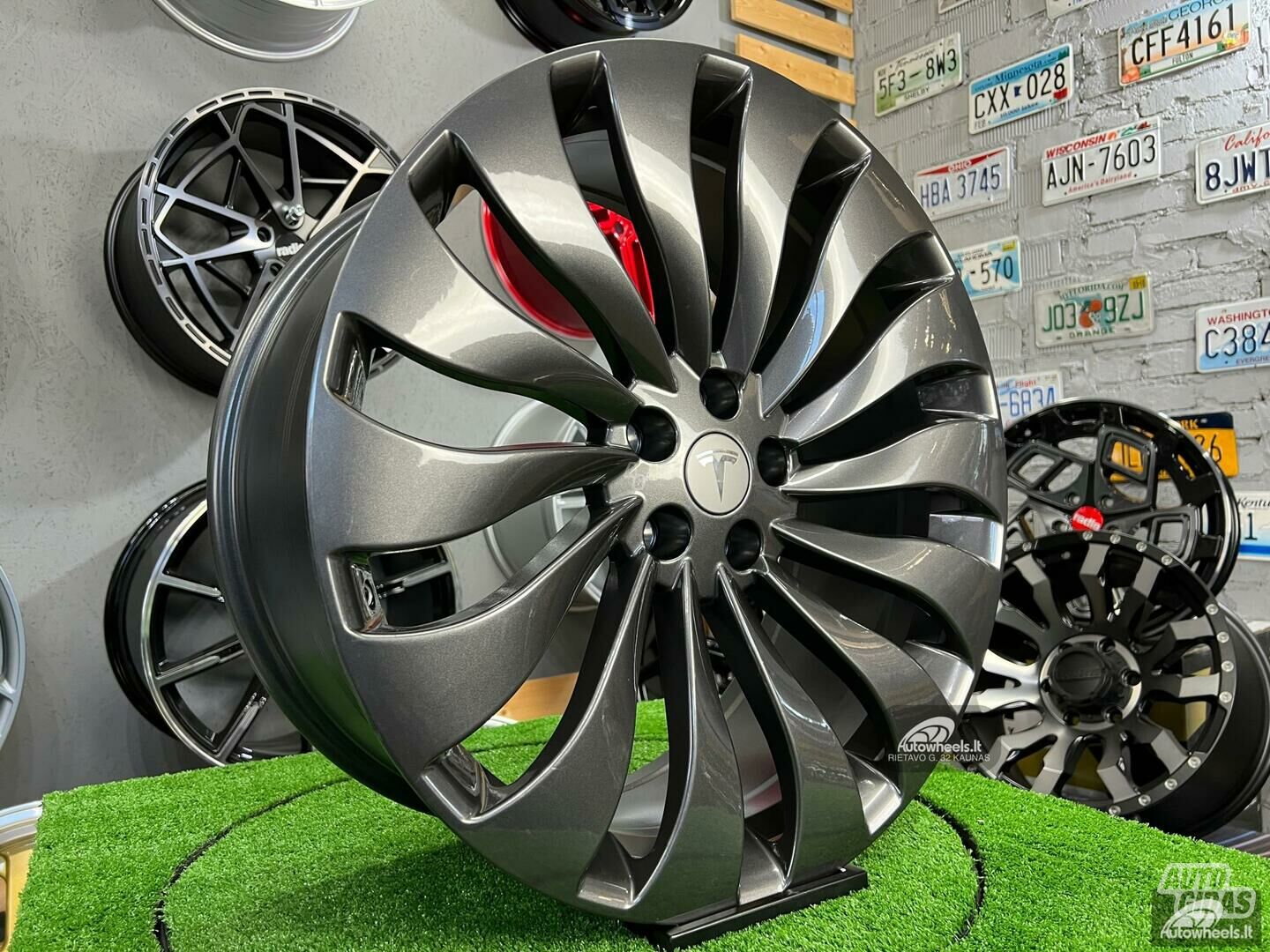 Autowheels Tesla Model3 Uberturbine style литые R21 диски