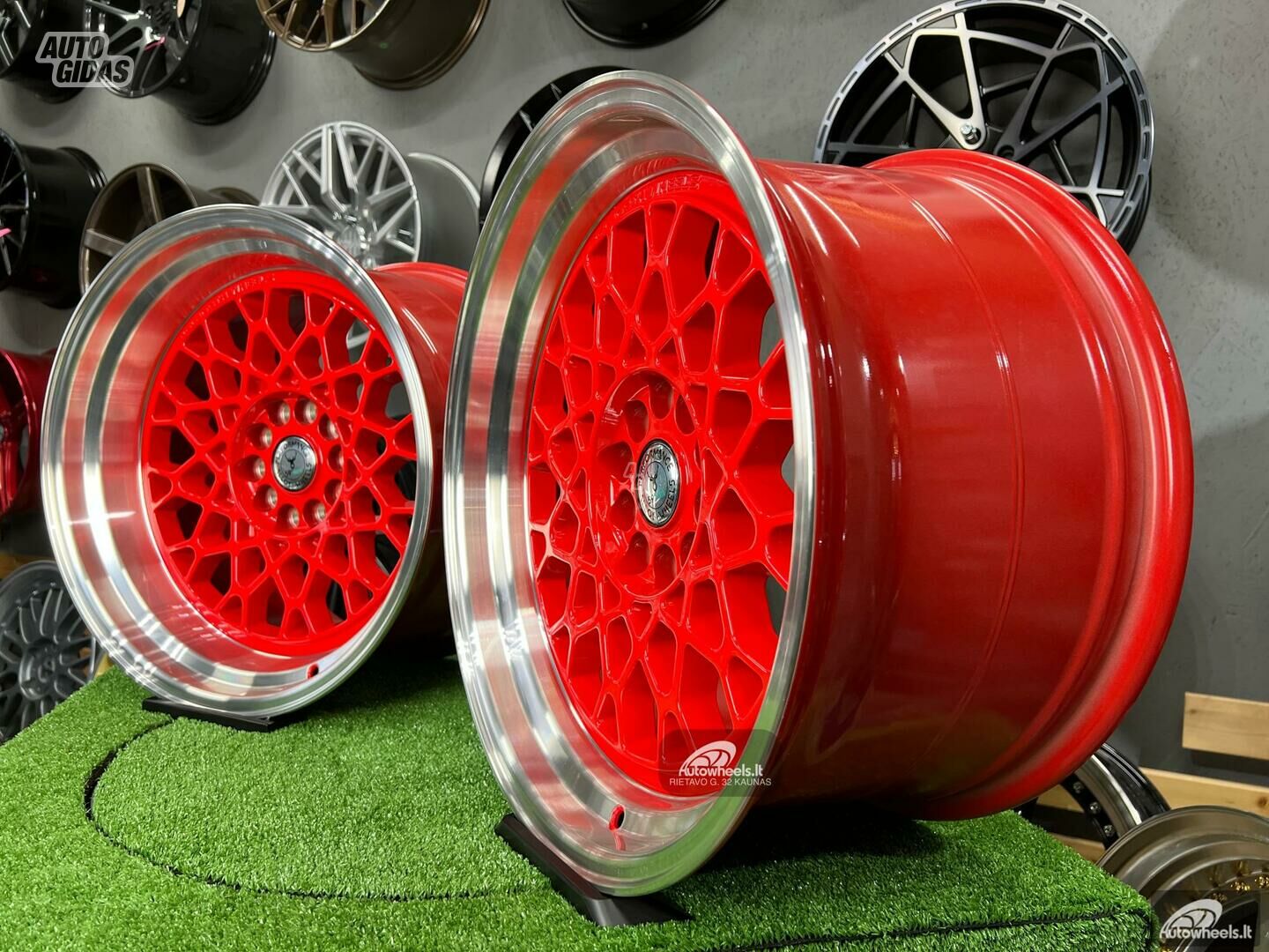 Autowheels 59°North Wheels D-008 style lengvojo lydinio R18 ratlankiai