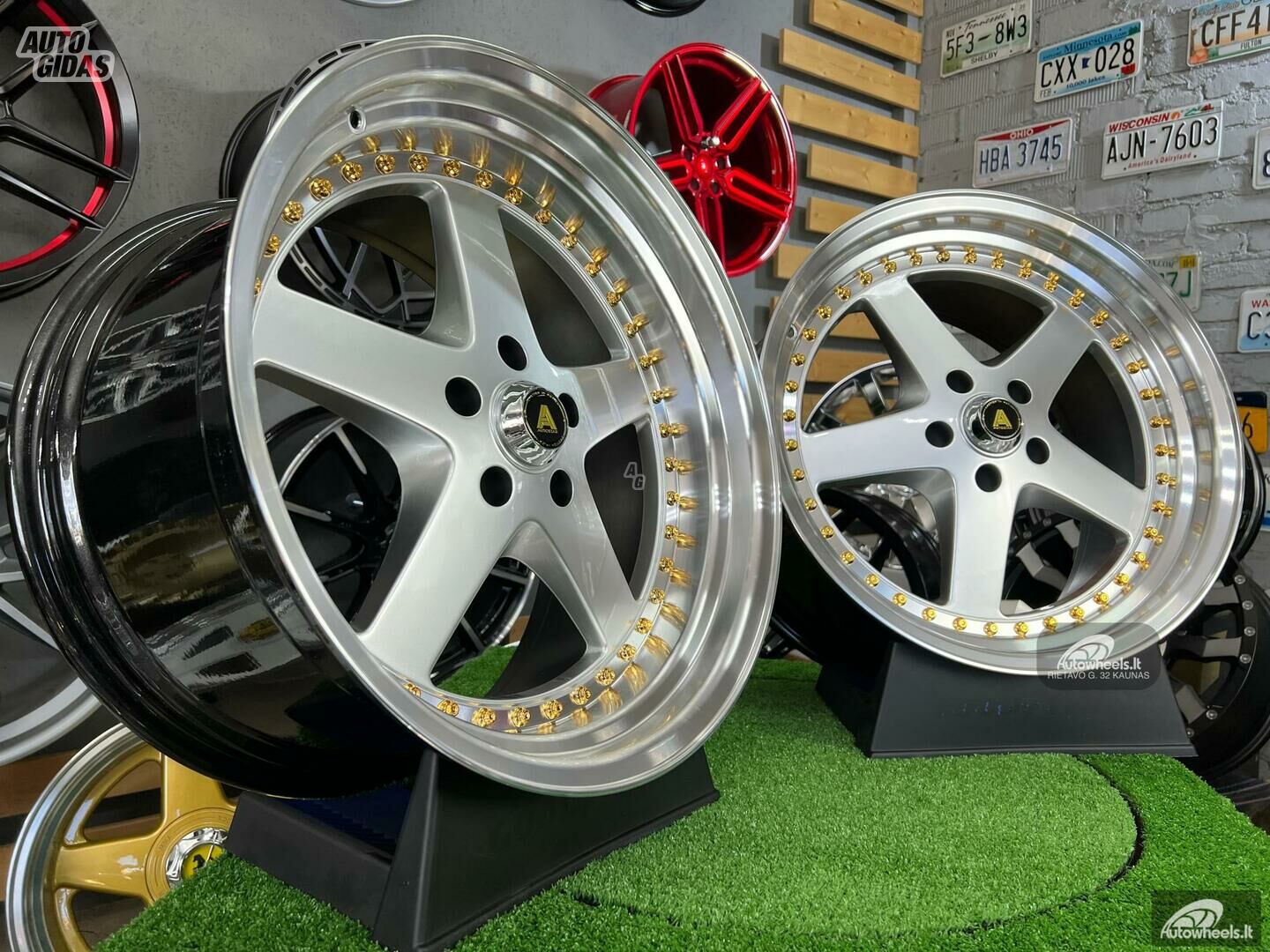 Autowheels Work Equip style 9.5J-10.5J light alloy R19 rims