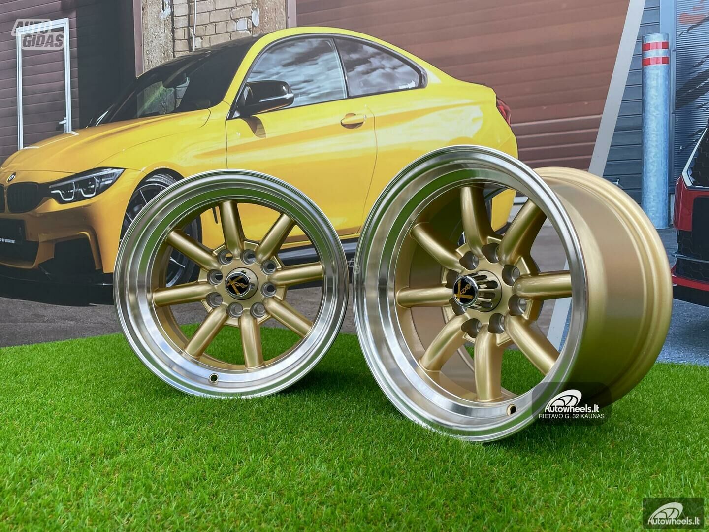 Autowheels Watanabe Rota RKR style light alloy R14 rims