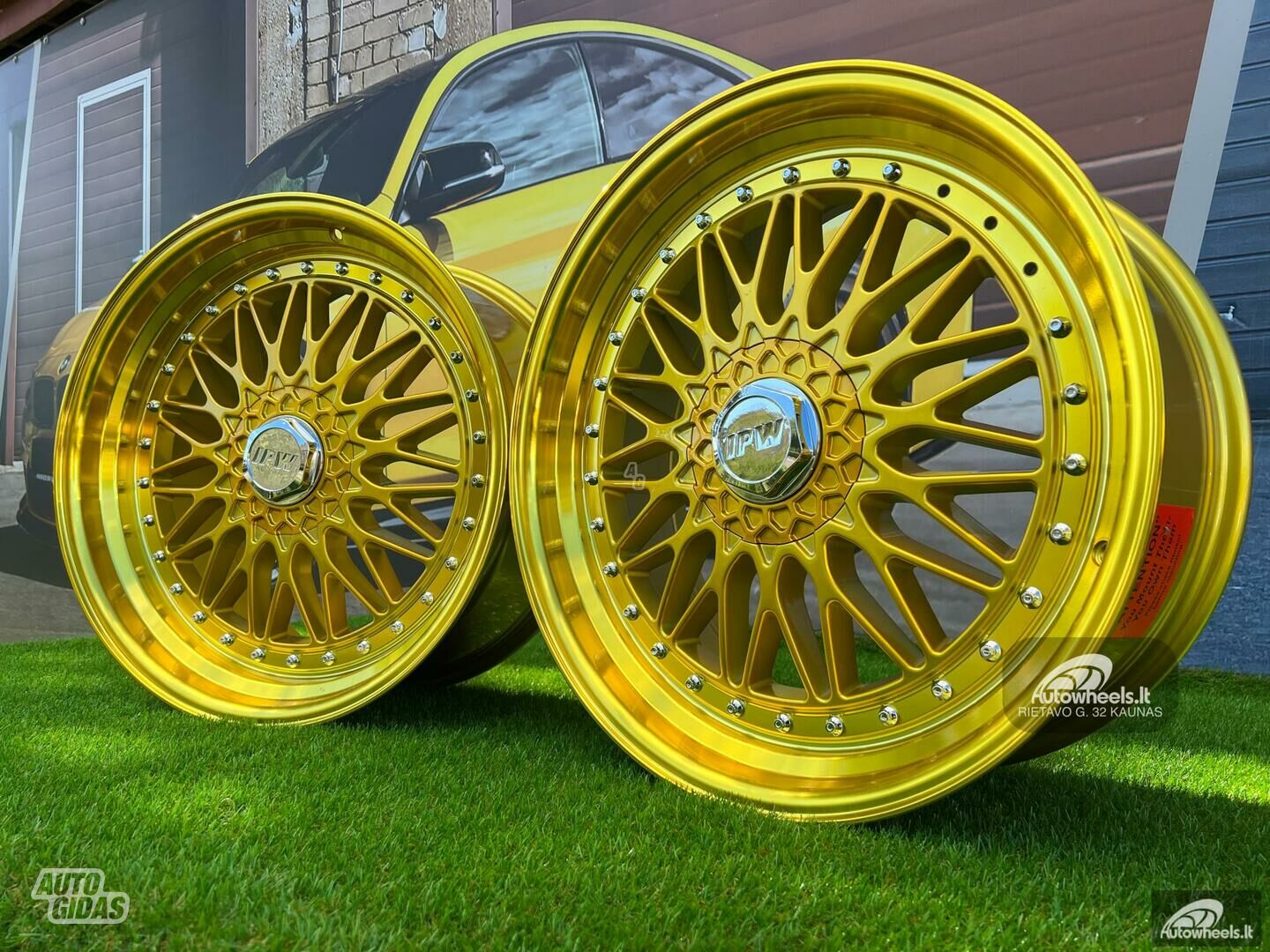 Autowheels BBS RS2 Style 8.5-9.5J Gold литые R20 диски