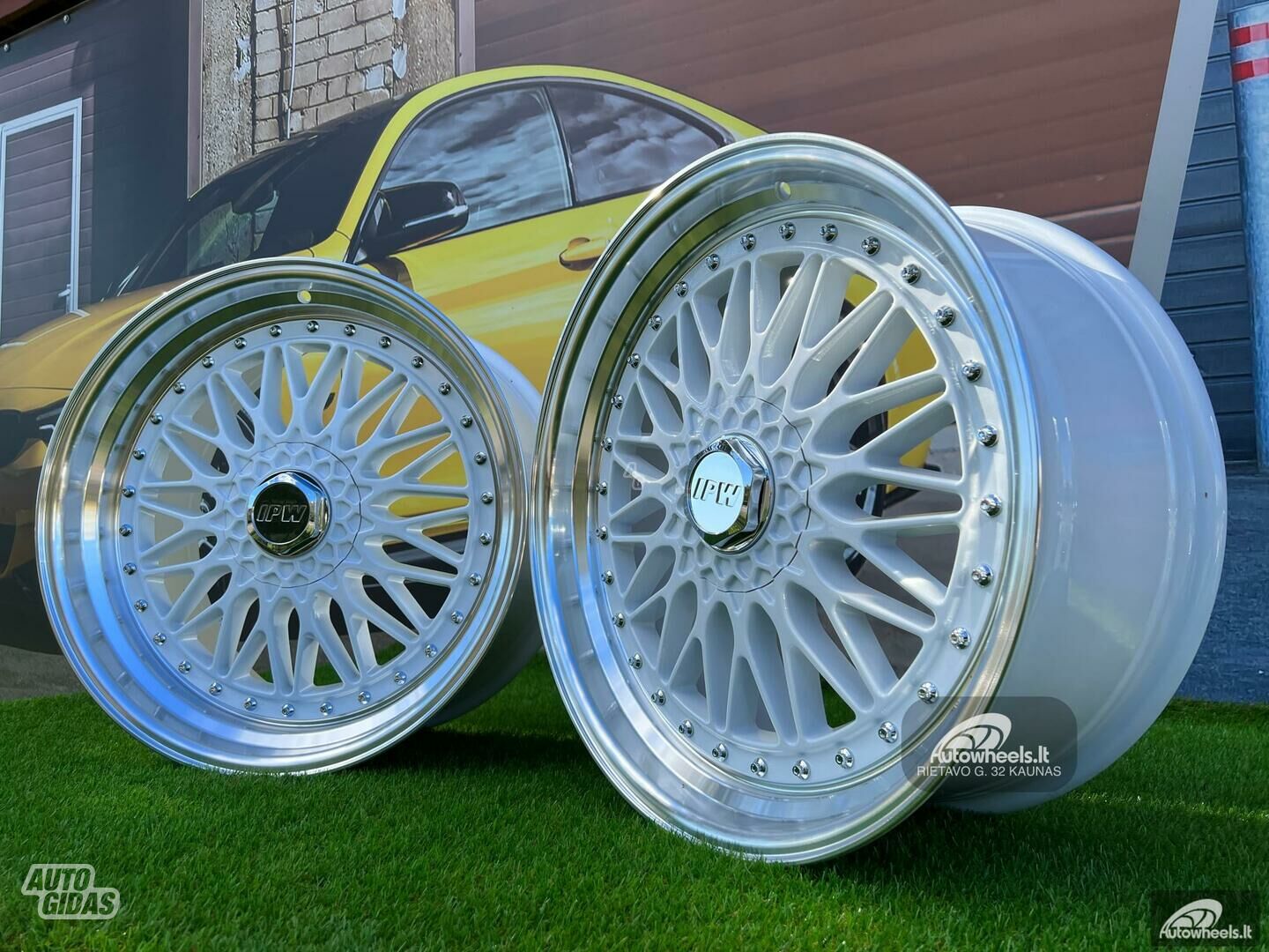 Autowheels BBS RS2 Style 8.5-9.5J lengvojo lydinio R20 ratlankiai