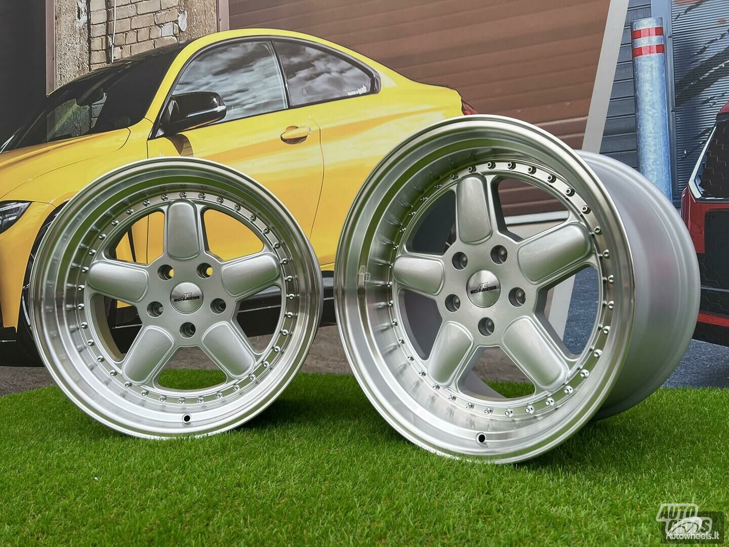 Autowheels BMW AC Schnitzer Style 9.5-11 lengvojo lydinio R18 ratlankiai