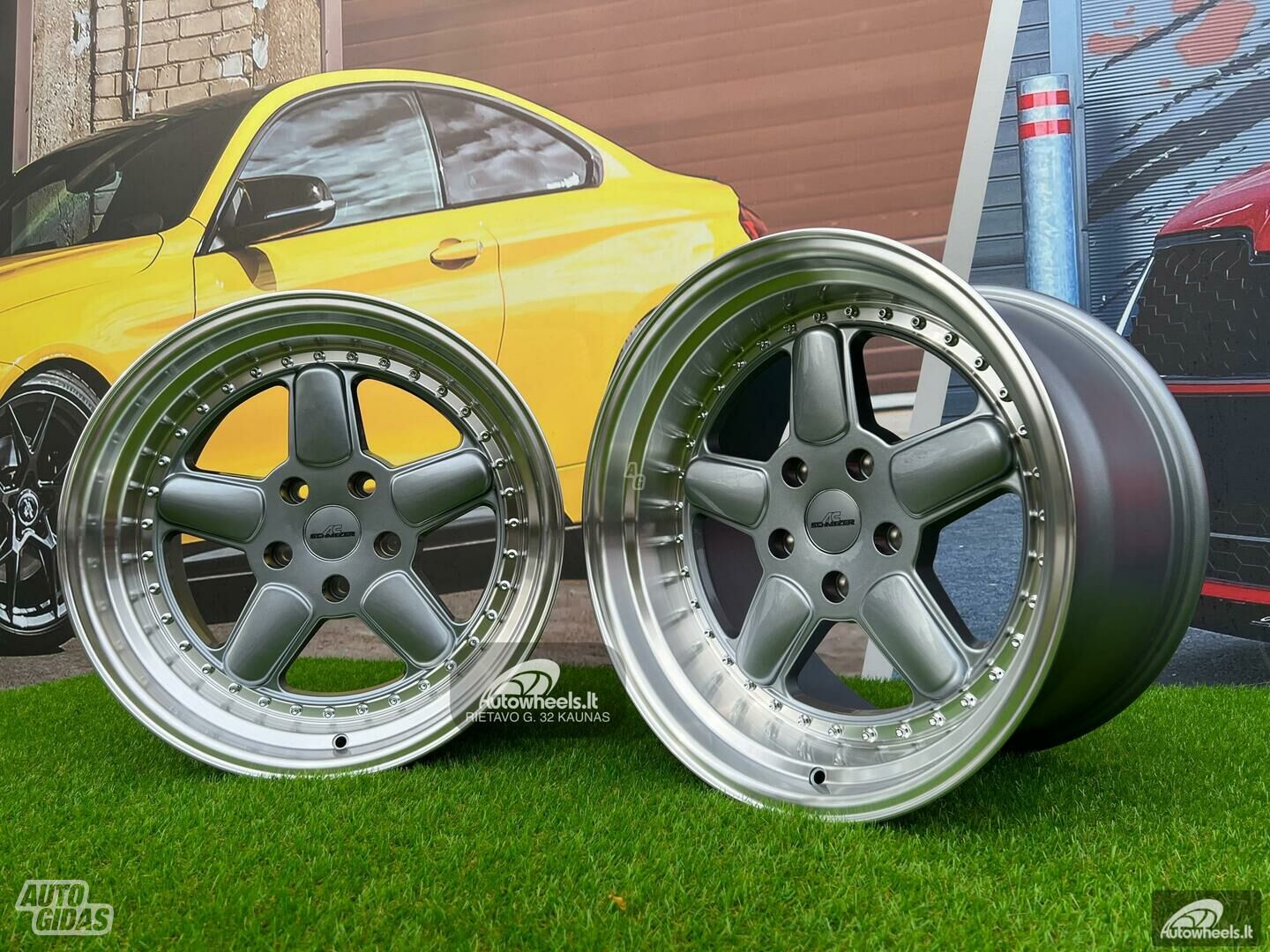 Autowheels BMW AC Schnitzer Style 9.5-11 lengvojo lydinio R18 ratlankiai