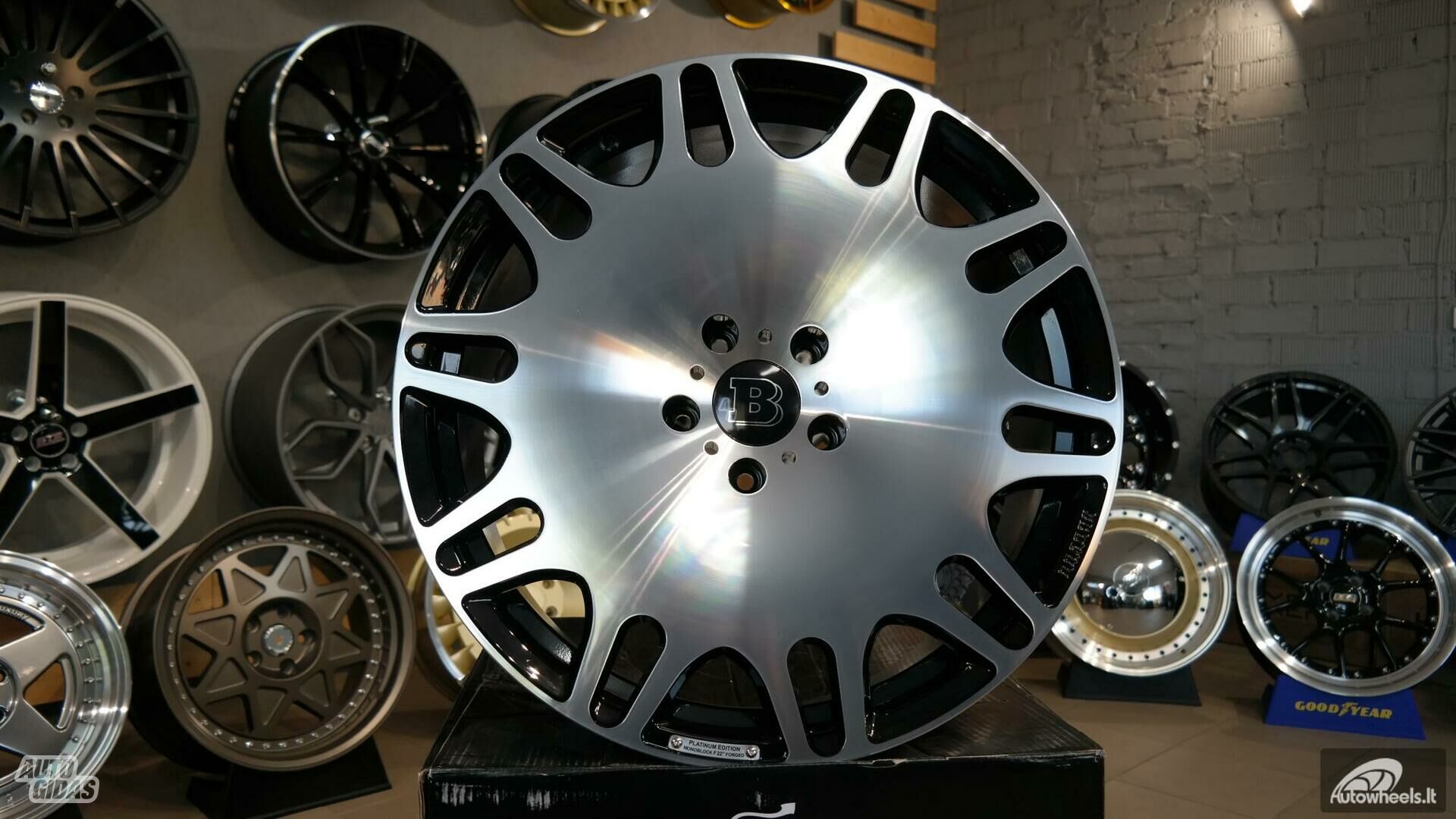 Autowheels BRABUS Monoblock Style  9-10.5 литые R22 диски