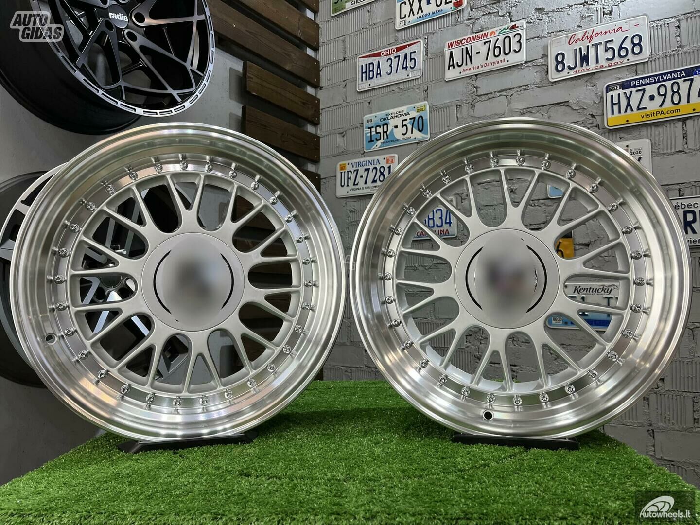 Autowheels BBS LM style BMW VW MB Silver литые R17 диски