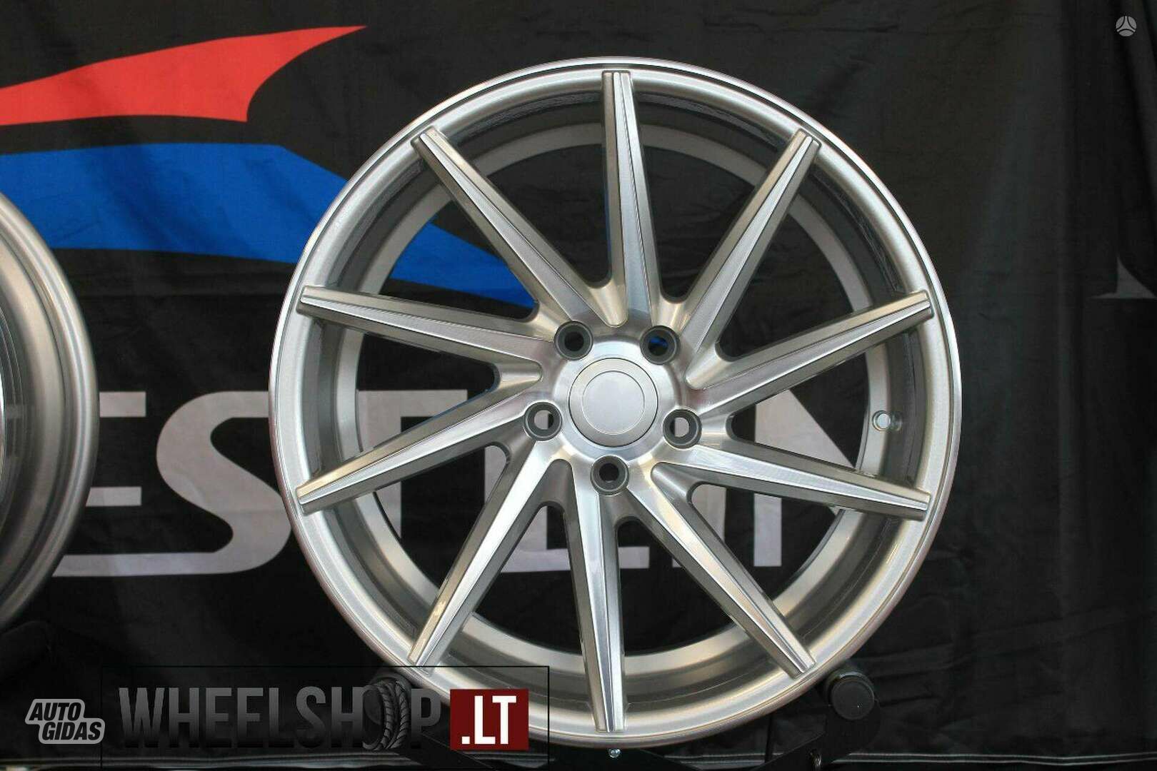 Voxx EU-B1059 Silver Polished light alloy R18 rims